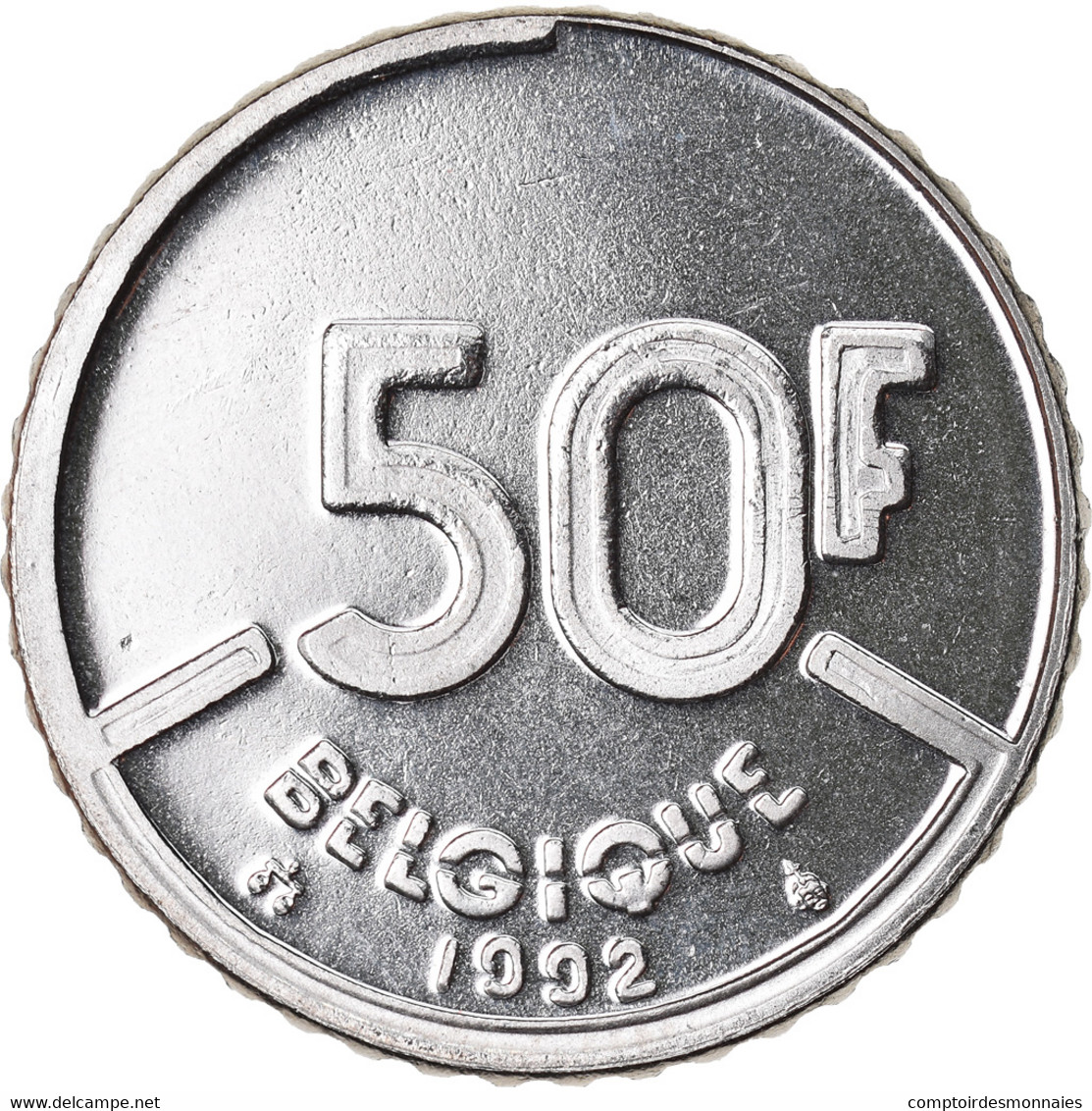 Monnaie, Belgique, Baudouin I, 50 Francs, 50 Frank, 1992, Bruxelles, Belgium - 50 Francs