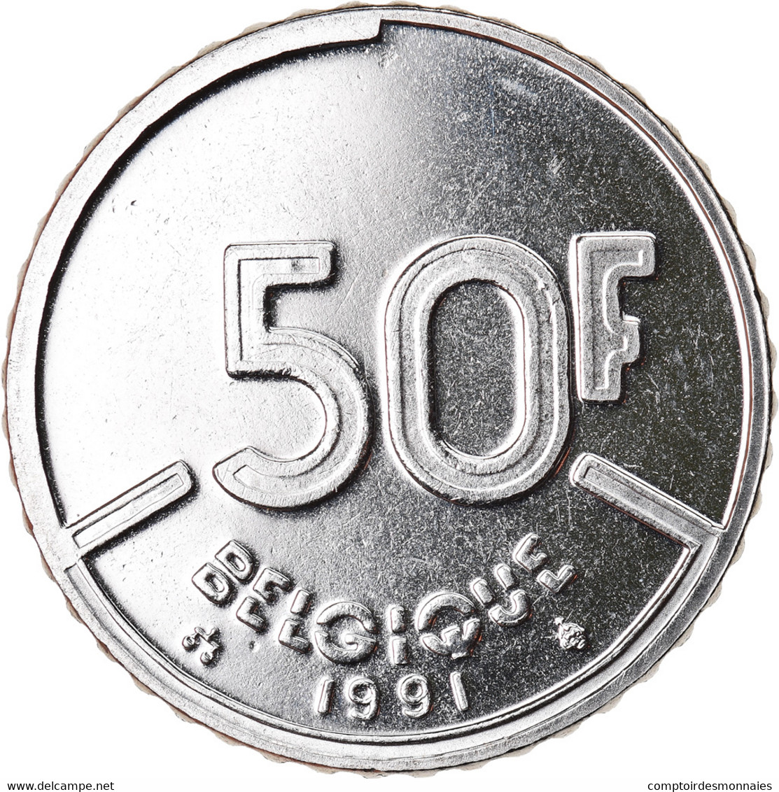 Monnaie, Belgique, Baudouin I, 50 Francs, 50 Frank, 1991, Bruxelles, Belgium - 50 Francs