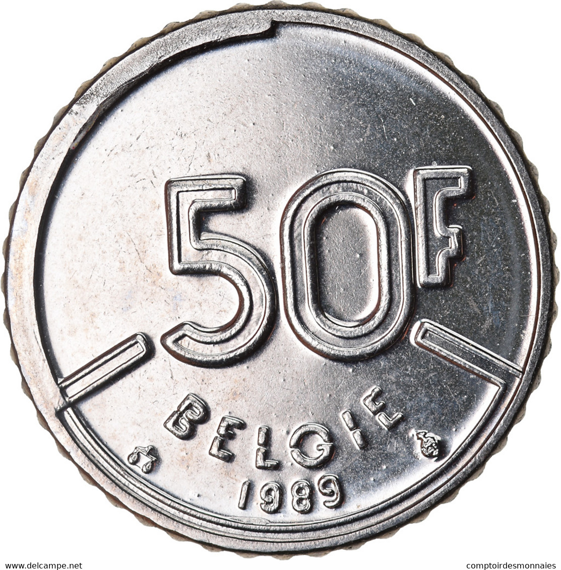 Monnaie, Belgique, Baudouin I, 50 Francs, 50 Frank, 1989, Bruxelles, Belgium - 50 Frank