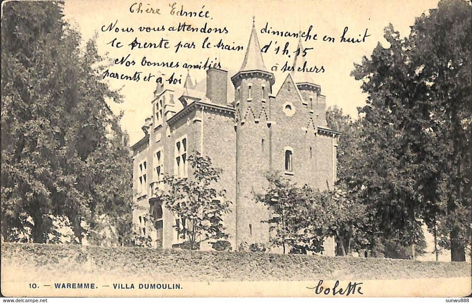 Waremme - Villa Dumoulin (1906) - Waremme
