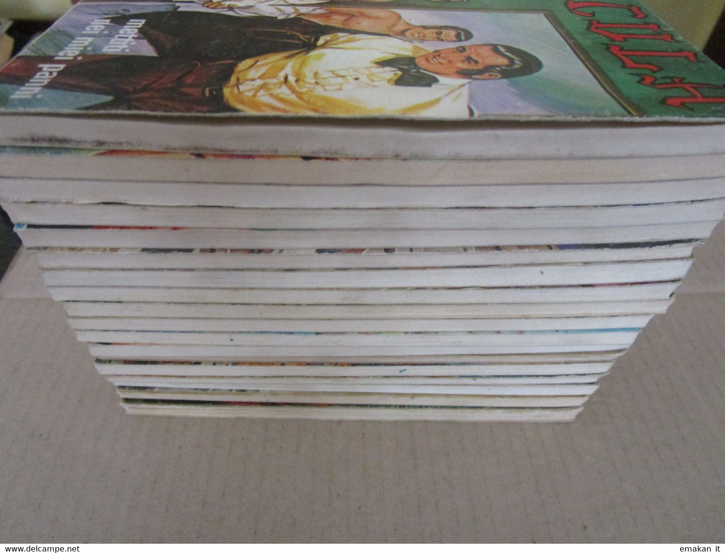 #  FUMETTO VINTAGE JACULA LOTTO DI 24 NUMERI EDIPERIODICI - Prime Edizioni