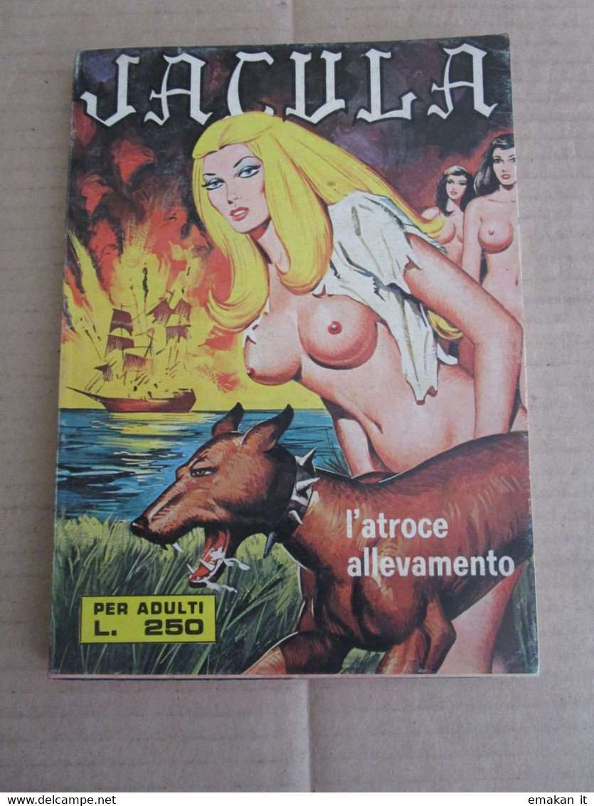 #  FUMETTO VINTAGE JACULA LOTTO DI 24 NUMERI EDIPERIODICI - Prime Edizioni