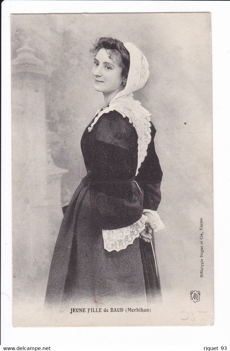 JEUNE FILLE De BAUD (costume) - Baud