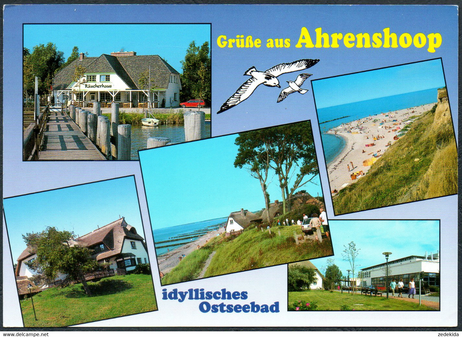 E2582 - TOP Ahrenshoop - Verlag Schöning - Fischland/Darss