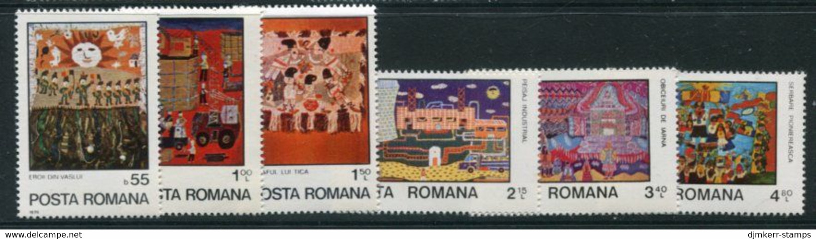 ROMANIA 1979 Year Of The Child I MNH / **.  Michel 3573-78 - Ongebruikt