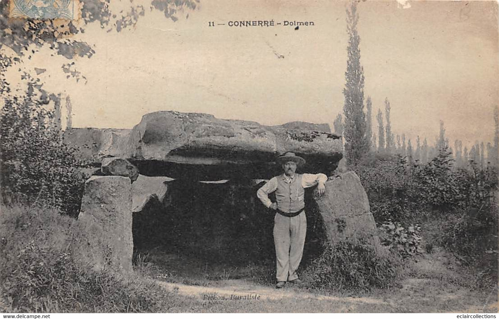 Thème: Dolmen Et Menhir:     Connerré    72        Dolmen       -1-    (voir Scan) - Dolmen & Menhirs