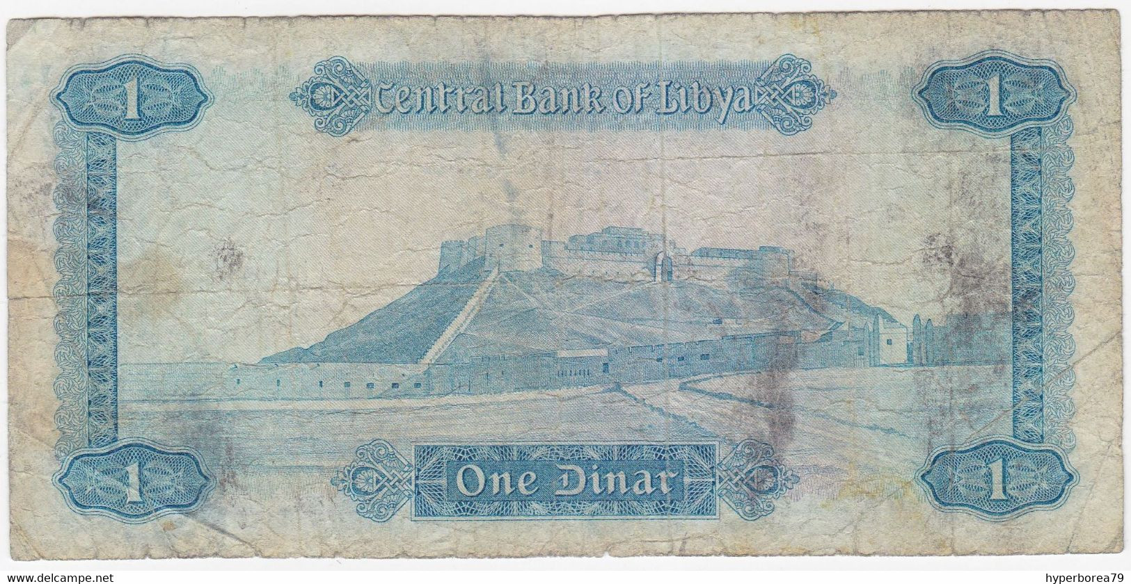 Libya P 35 B - 1 Dinar 1972 - C/10 877132 - Libyen