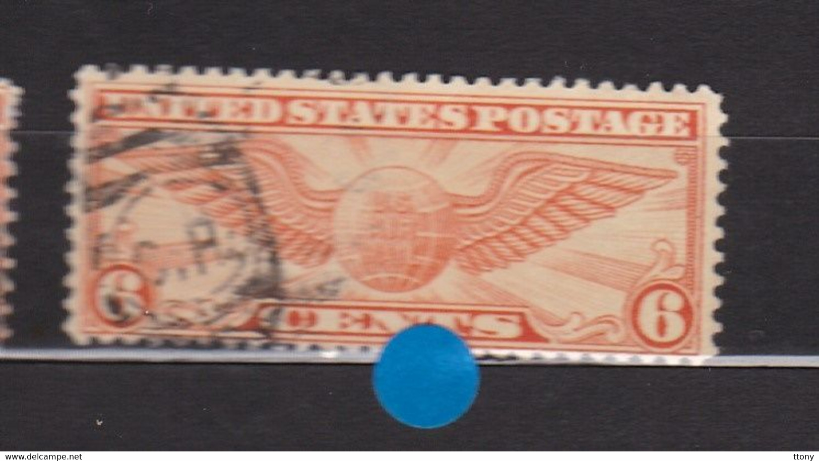 USA. Scott # C19     Used. Airmail Stamps. 1934 - 1a. 1918-1940 Used