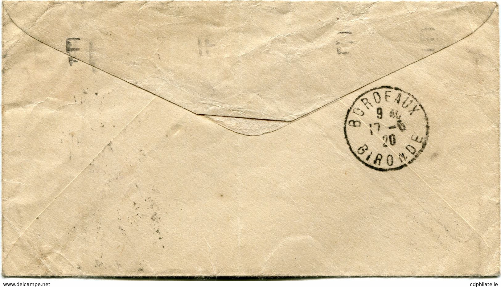 ETATS-UNIS ENTIER POSTAL DEPART SEATTLE APR 27 1920 AVEC CACHET "T N.Y. CENTIMES 30 E" PUIS TAXEE A L'ARRIVEE EN FRANCE - 1901-20