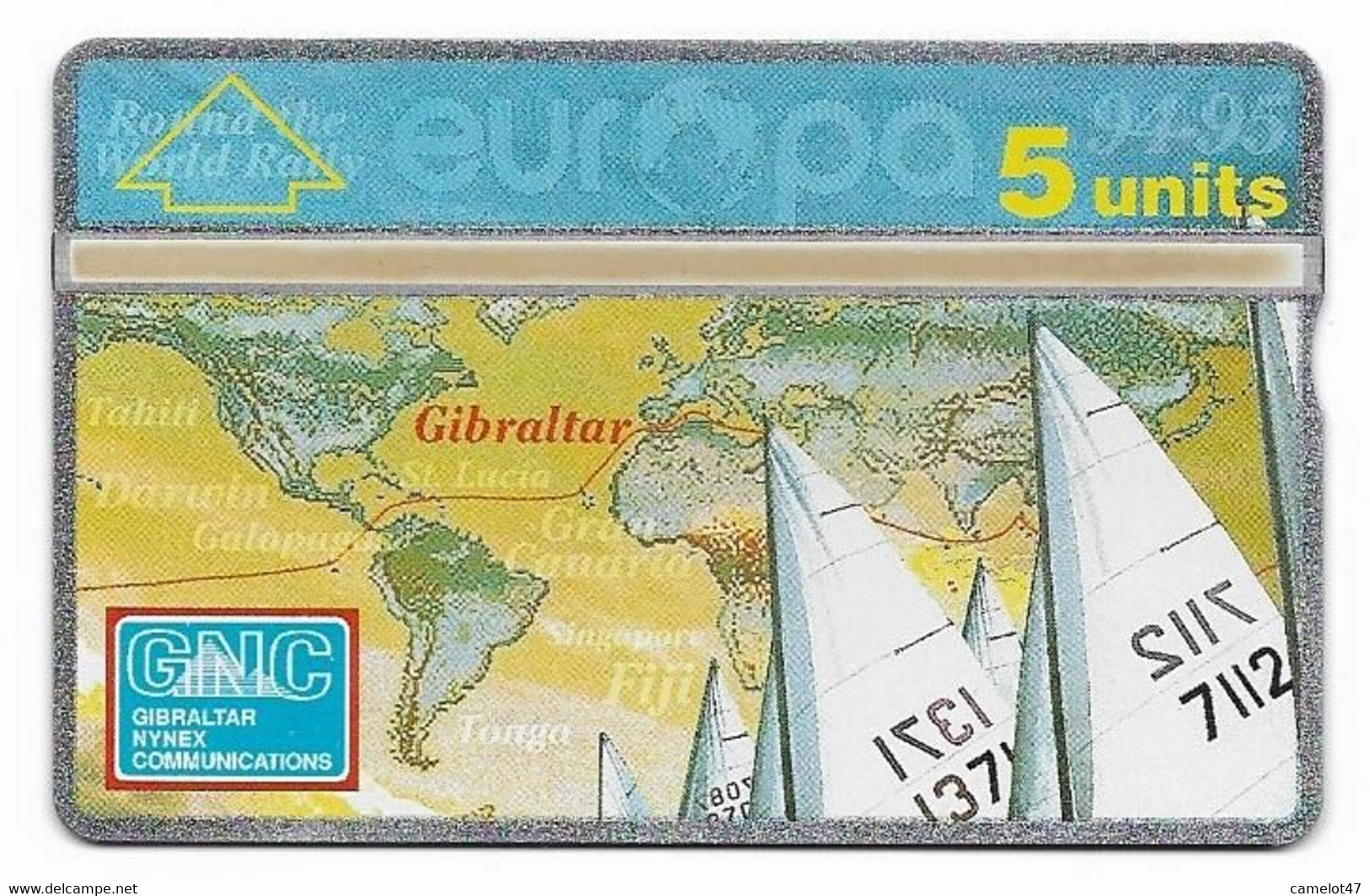 Gibraltar, GNC Phone Card, Mint Condition, No Value, Collectors Item, # Gibraltar-18 - Gibraltar
