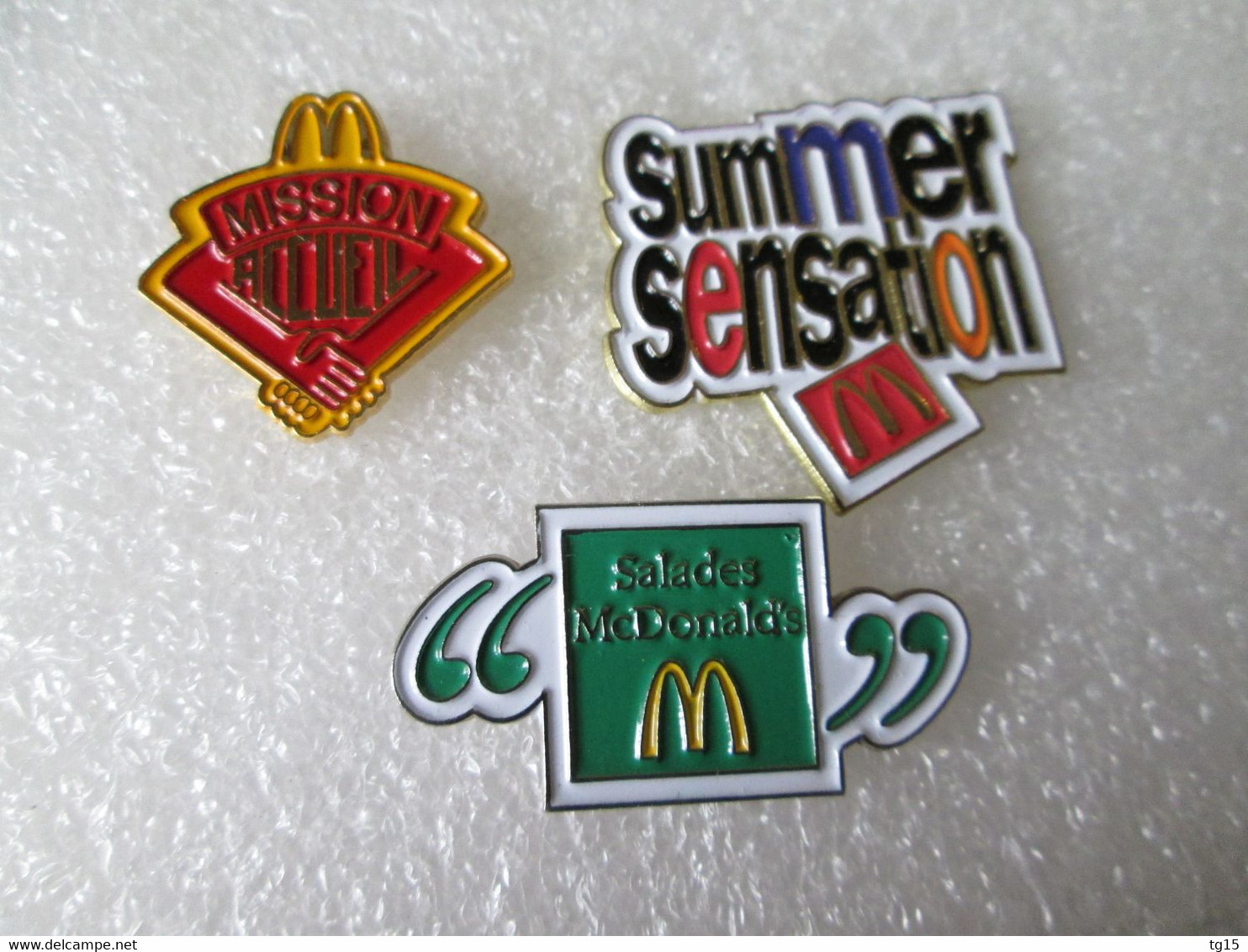 PIN'S    LOT 3 McDONALD's - McDonald's