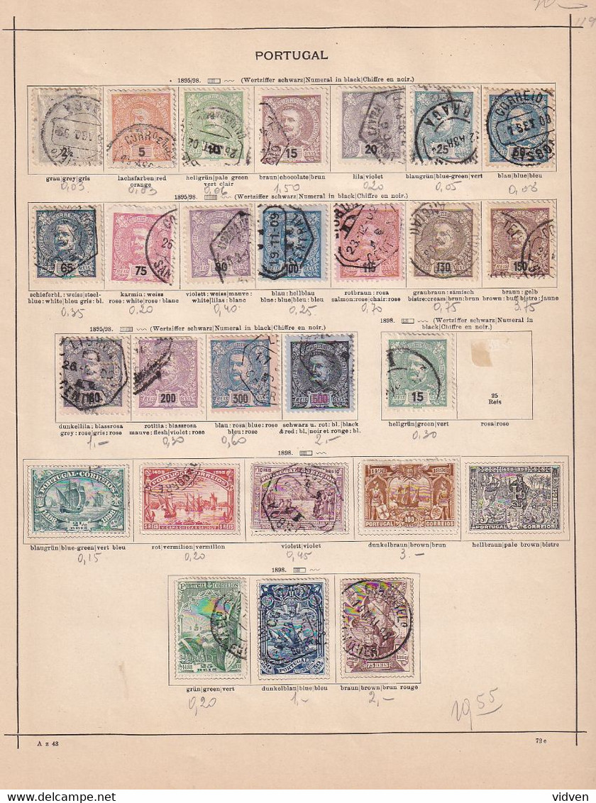 Portugal post stamps