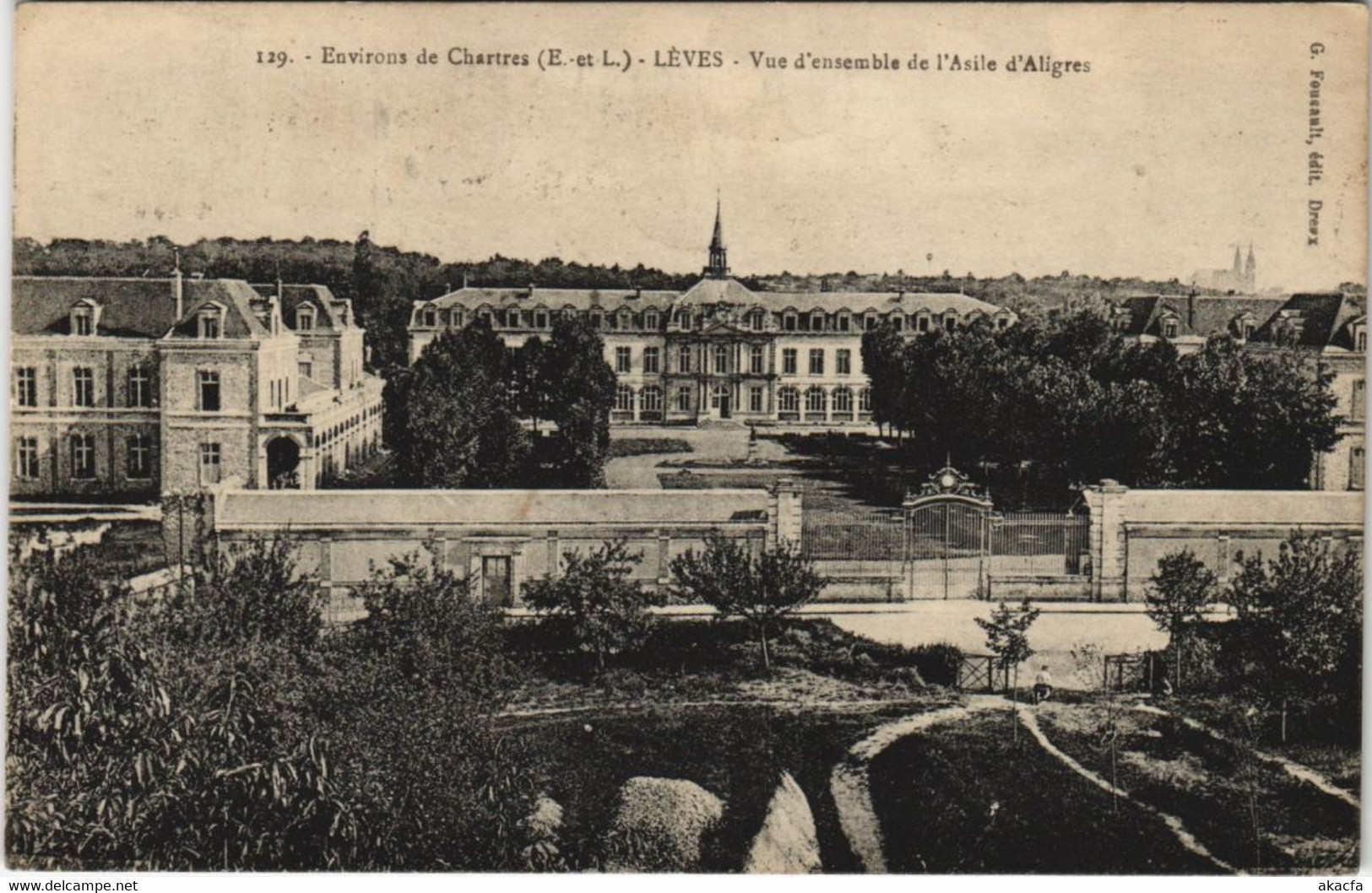 CPA Environs De CHARTRES - Léves - Vue D'ensemble De L'Asile (33627) - Lèves