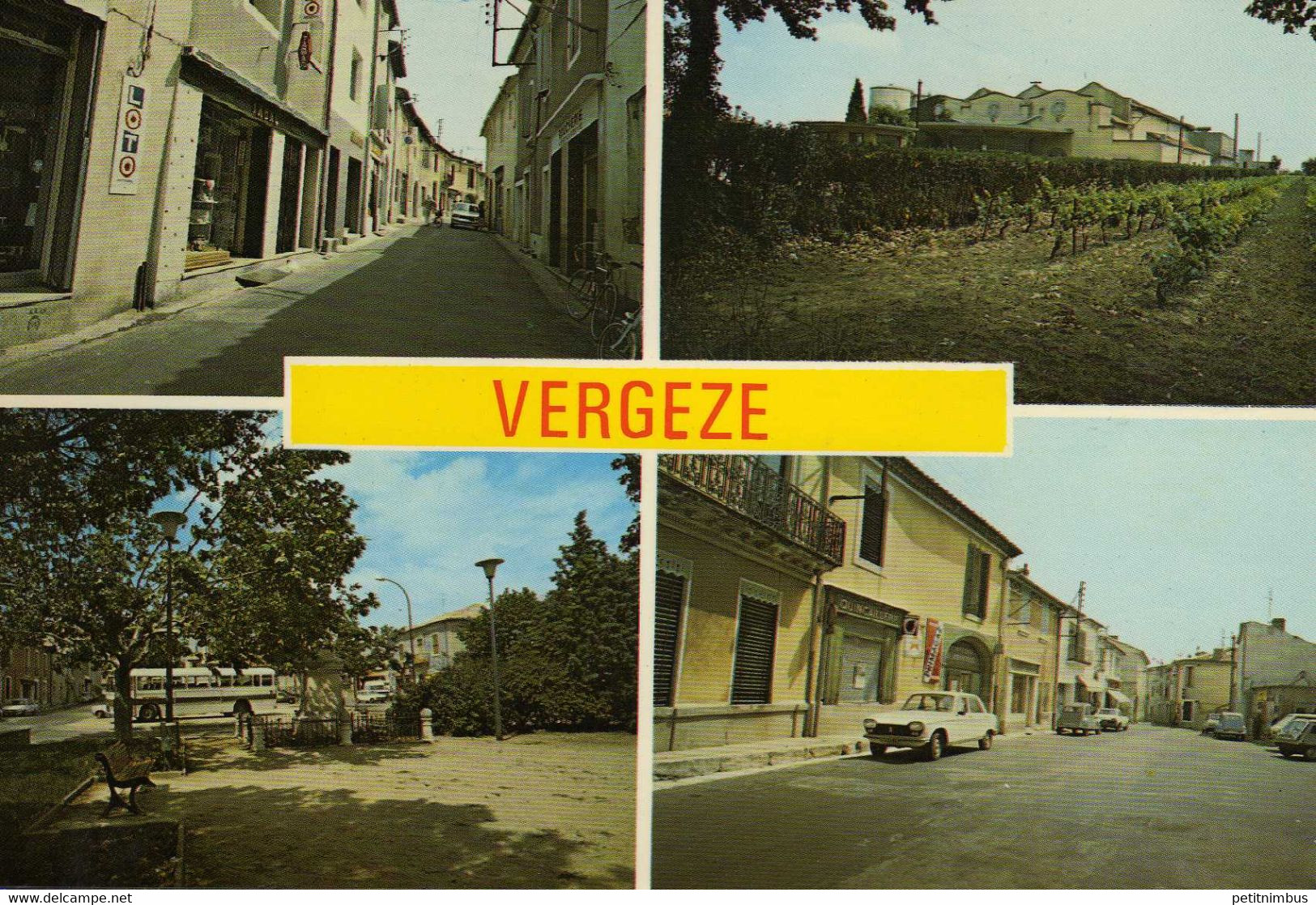 30 * VERGESE  / RUE BASSE /    CAVE COOPERATIVE PLACE DE LA MAIRIE - Vergèze