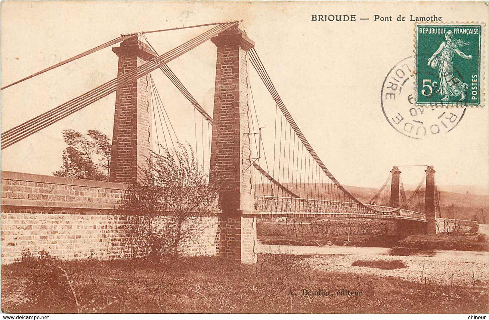 BRIOUDE PONT DE LAMOTHE - Brioude