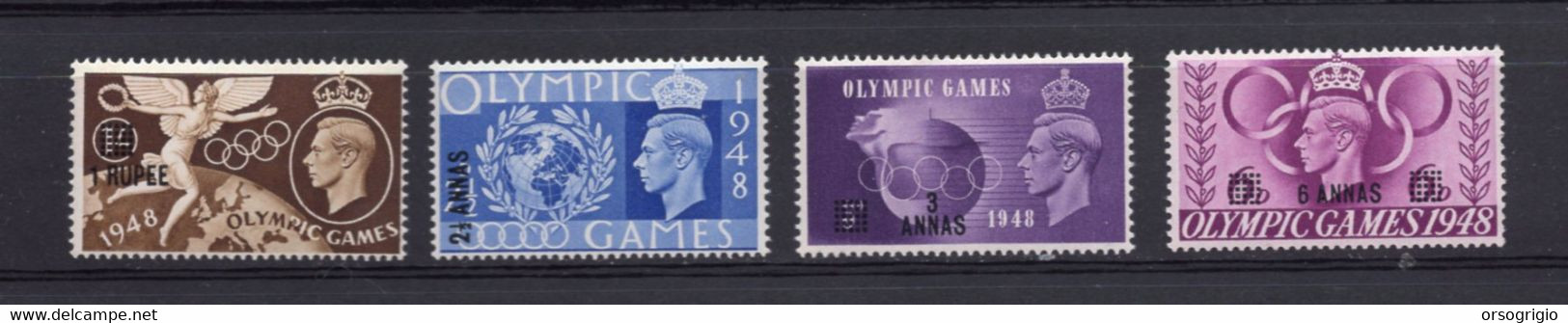 GRAN BRETAGNA - OLYMPIC GAMES - (senza Soprastampa) - Estate 1948: Londra