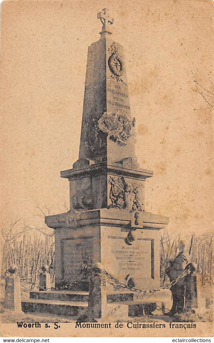 Thème: Monuments Aux Morts  Ou Lanterne Des Morts Ou Combattants 1870  :    Woerth   68       Voir Scan) - Denkmäler