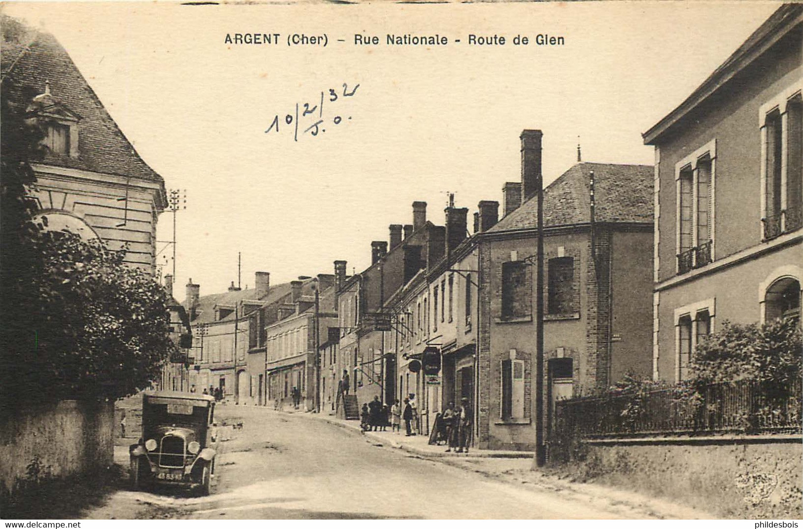 CHER  ARGENT SUR SAULDRE  Route De Gien - Argent-sur-Sauldre