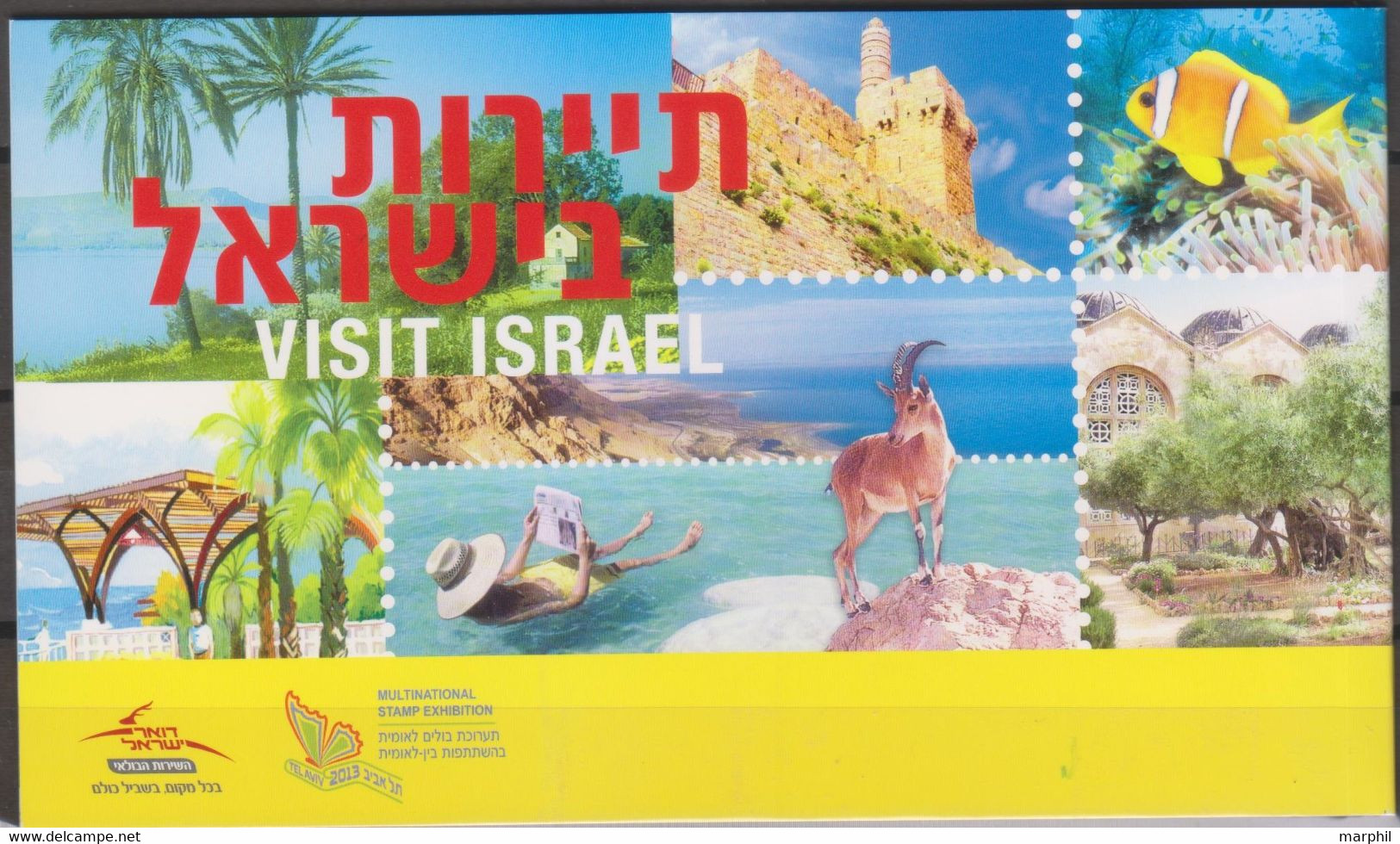 Israele 2013 Libretto Visit Israel Booklet Prestige MNH/** - Postzegelboekjes