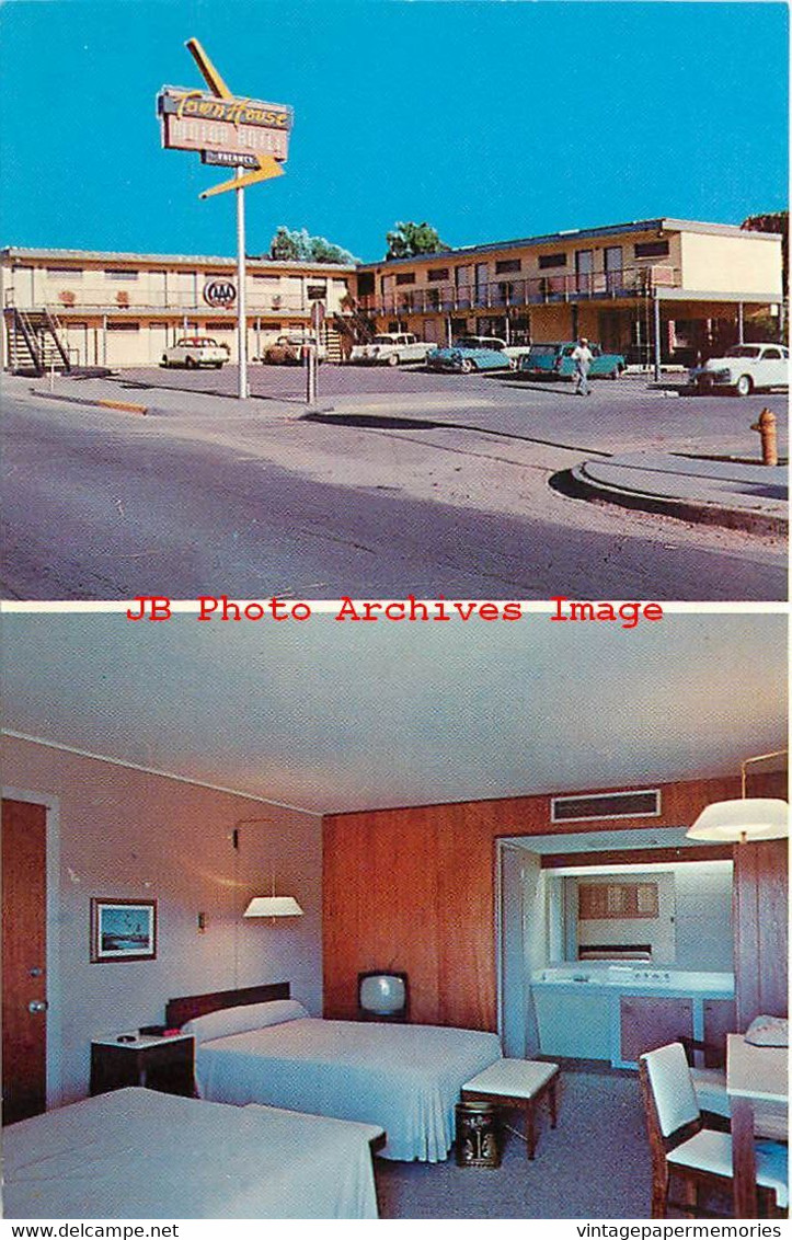 307225-New Mexico, Albuquerque, Town House Motor Hotel, Dexter Press No 24354-B - Albuquerque