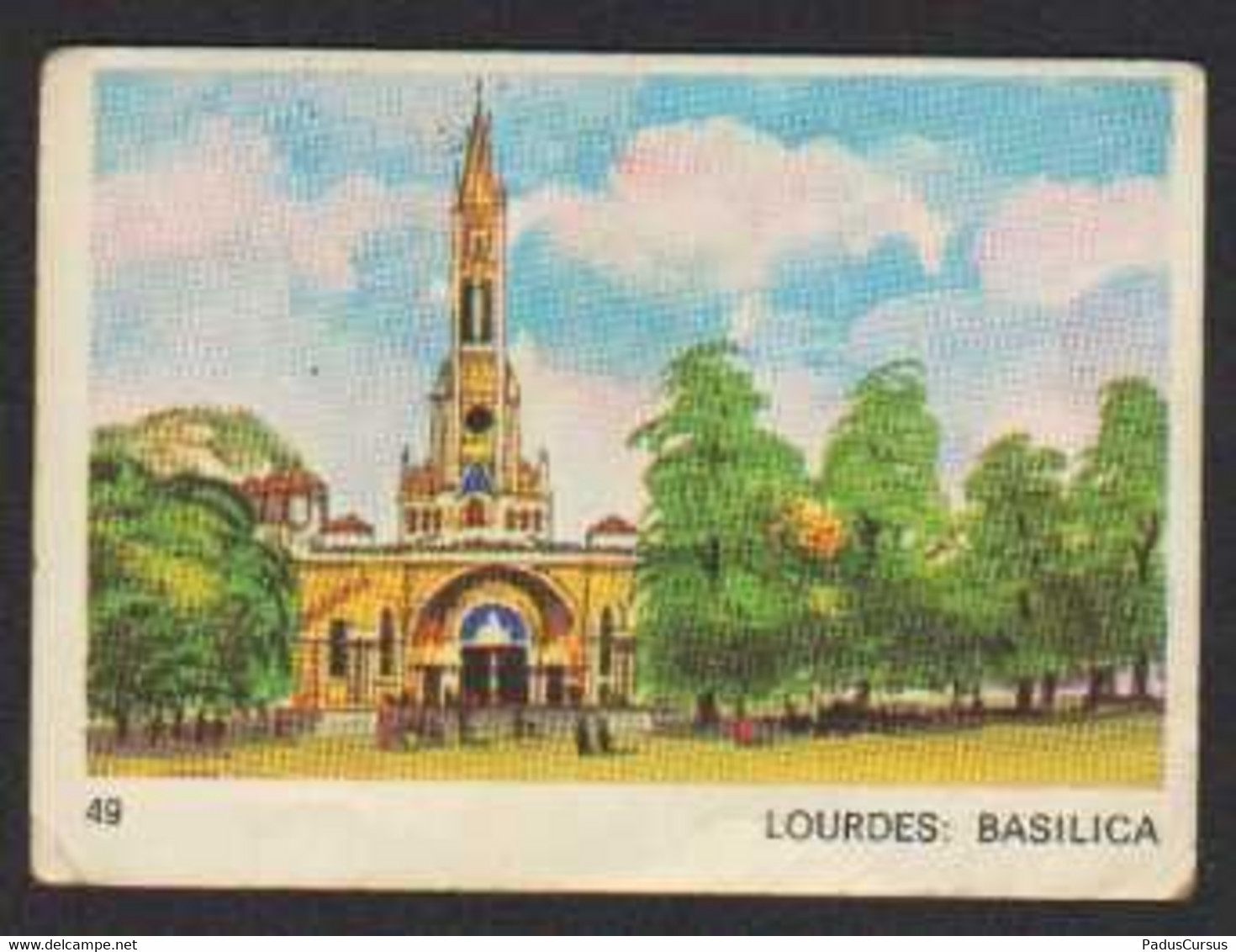Figurina 49 Francia Lourdes Basilica France Lourdes France Basilique De Lourdes FAS00137 - Other & Unclassified