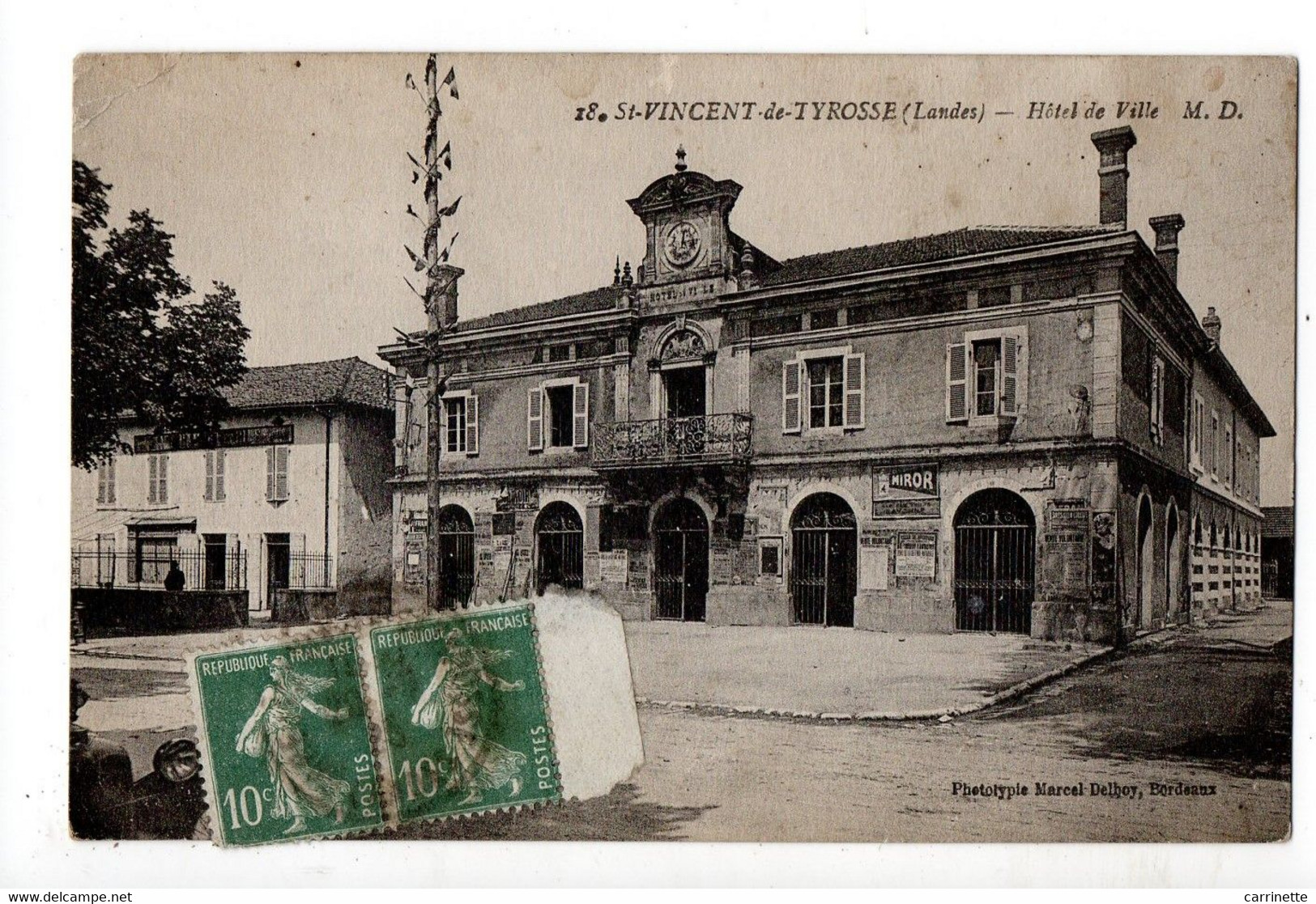 SAINT VINCENT De TYROSSE - 40 - Landes - Hôtel De Ville - Saint Vincent De Tyrosse