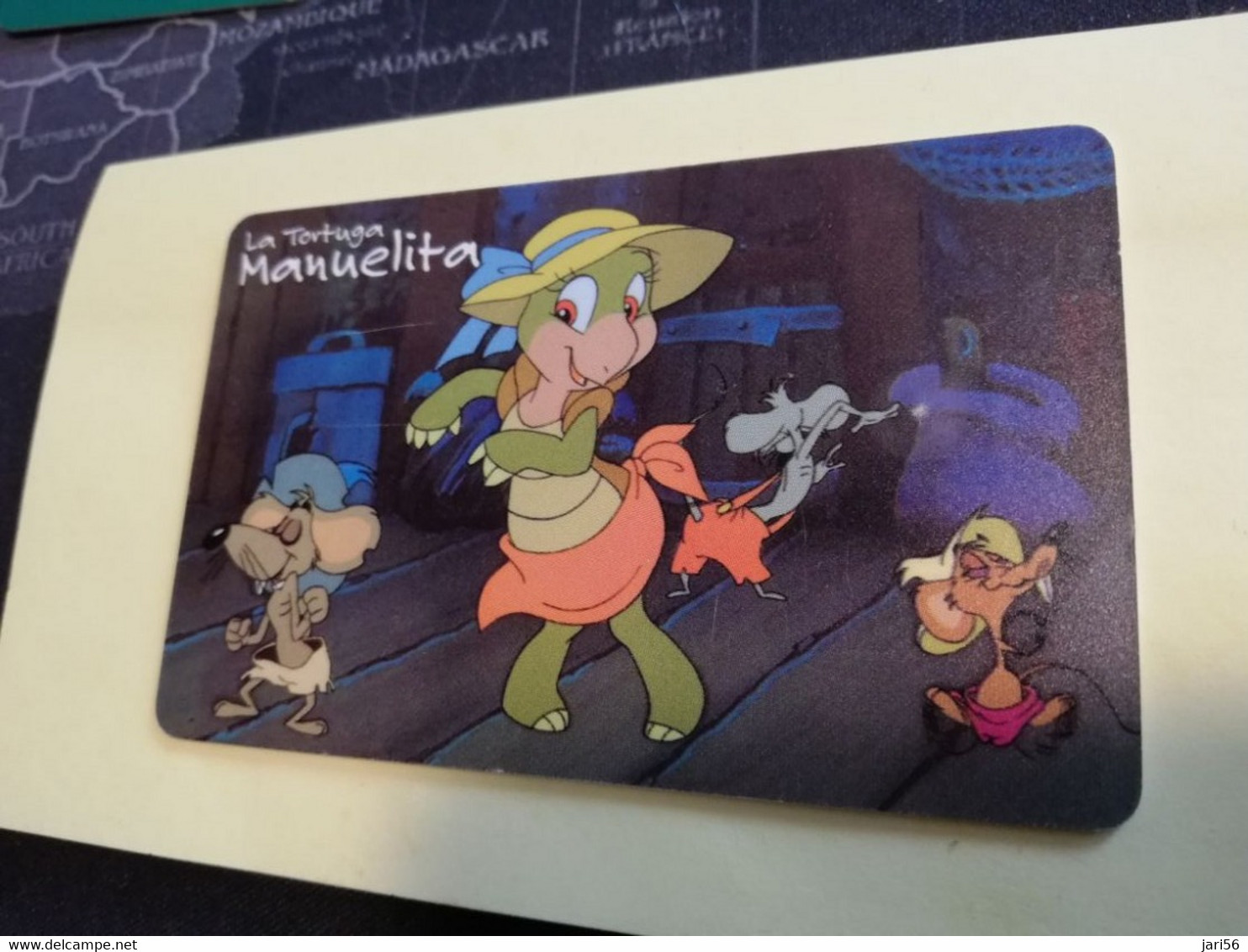 ARGENTINA CHIPCARD 20 UNITS LA TORTUGA MANUELITA COMIC  **3609** - Argentine