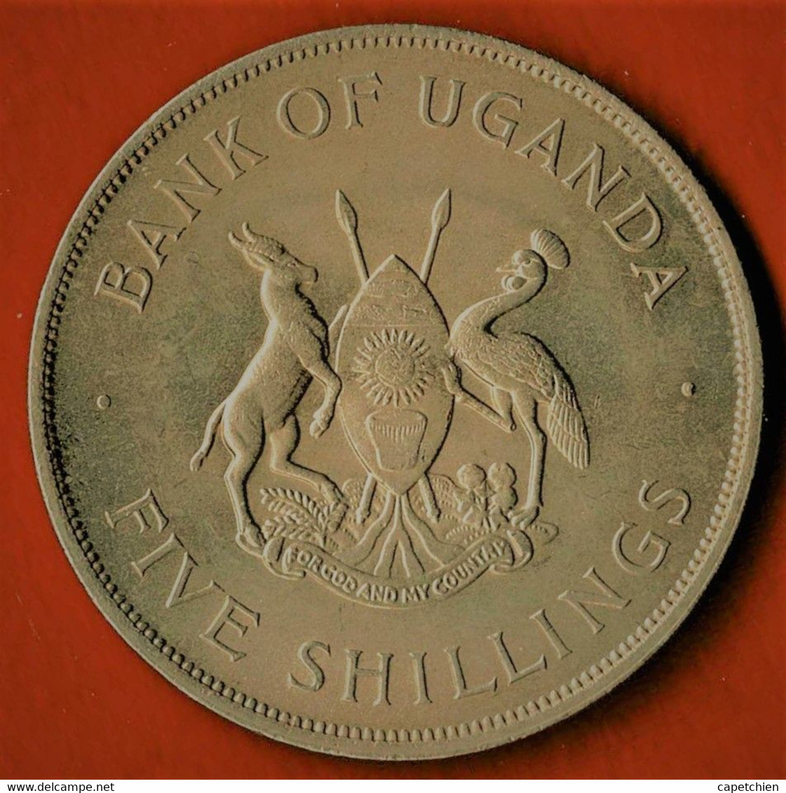 OUGANDA / UGANDA / FIVE SHILLING / 1968 / FDC - Uganda