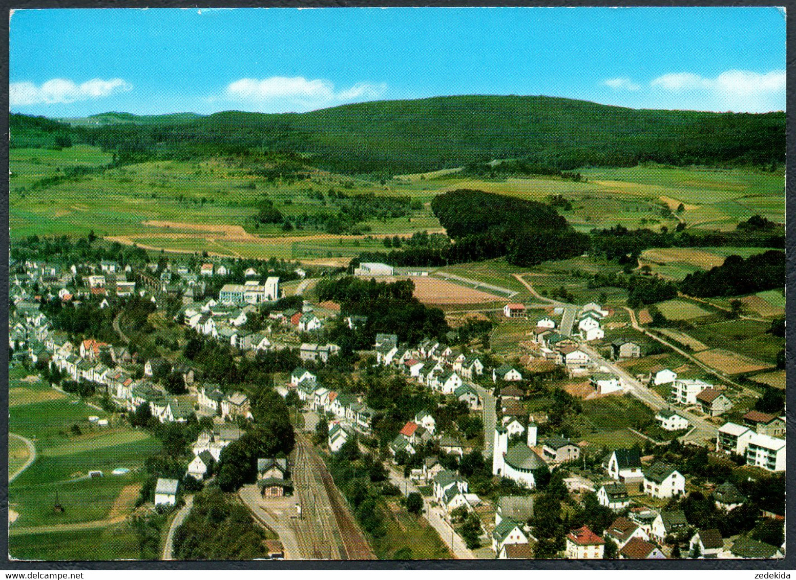 E2788 - Hartenrod Bad Endbach - Luftbild Luftaufnahme - Verlag Hildegard Geißler - Biedenkopf