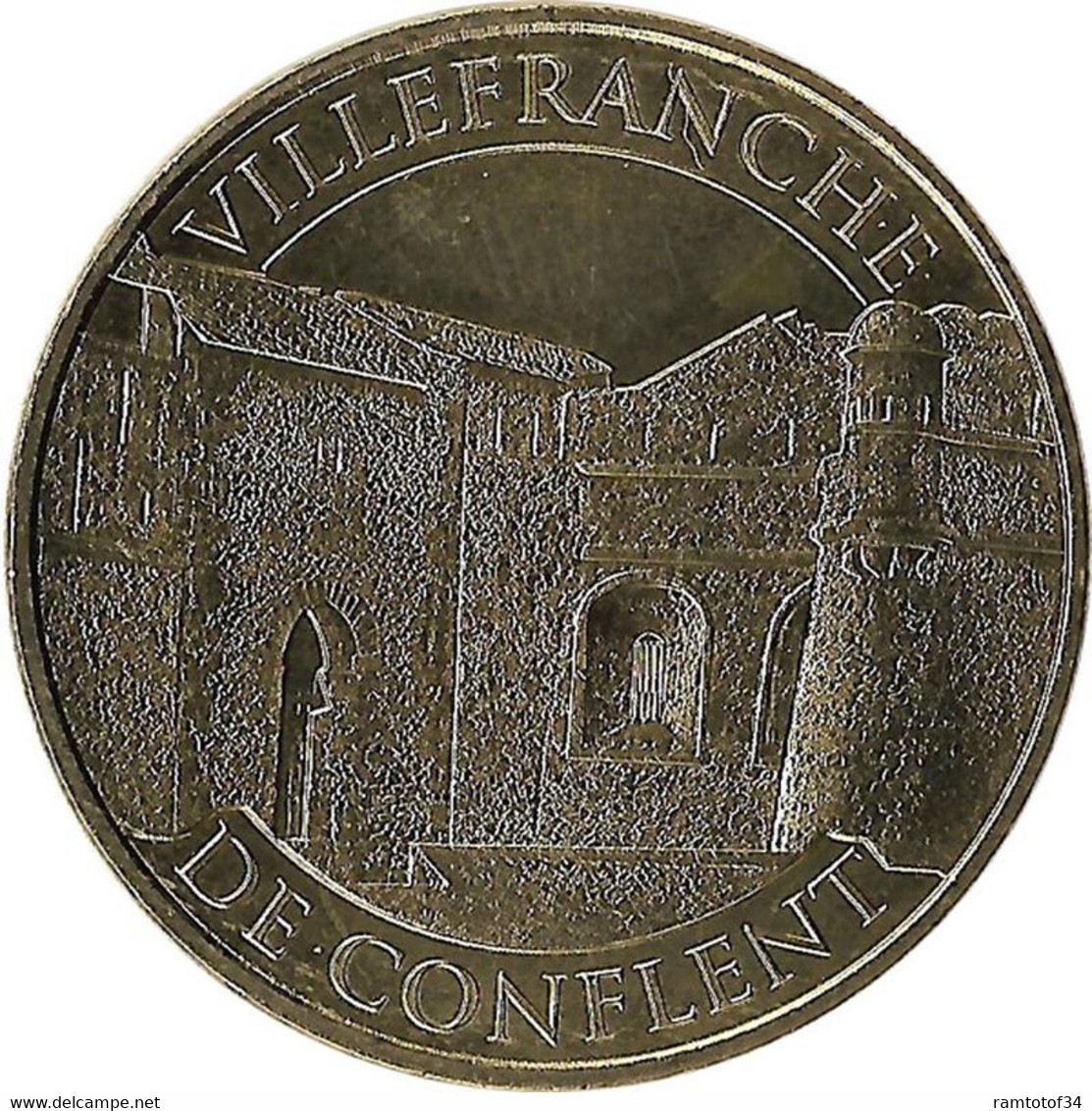 2017 MDP105 - VILLEFRANCHE-DE-CONFLENT 2 - Ancienne Porte / MONNAIE DE PARIS 2017 - 2017