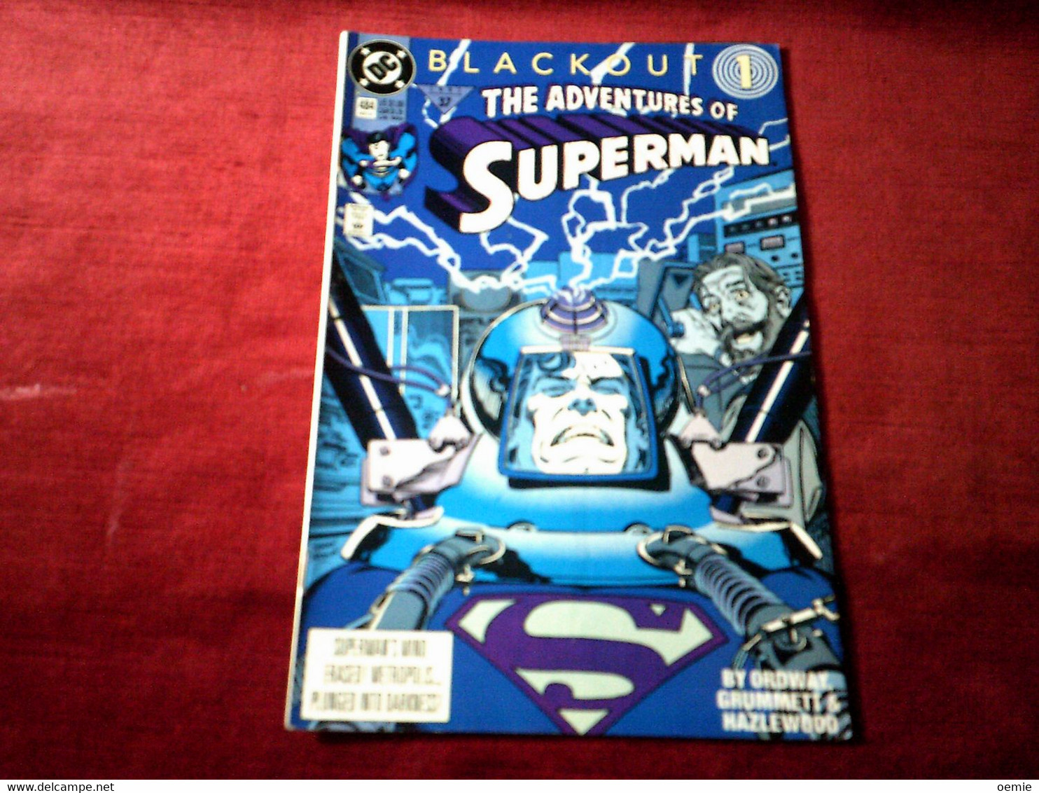 THE ADVENTURES OF SUPERMAM  N° 484 NOV  91 - DC