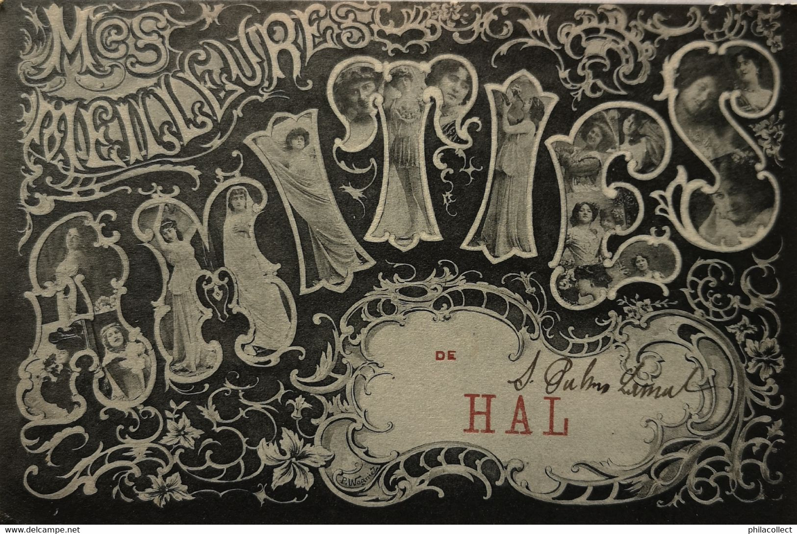 Mes Meilleurs Amities De Hal 1906 - Halle