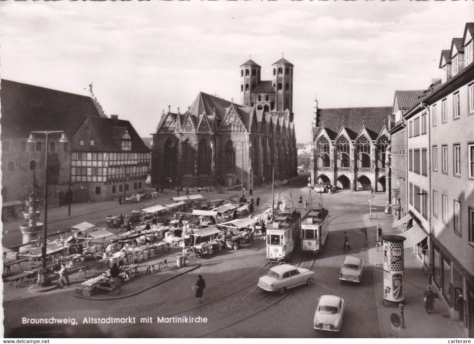 ALLEMAGNE,GERMANY,DEUTSCHLAND,BASSE SAXE,BRAUNSCHWEIG,CARTE PHOTO - Braunschweig