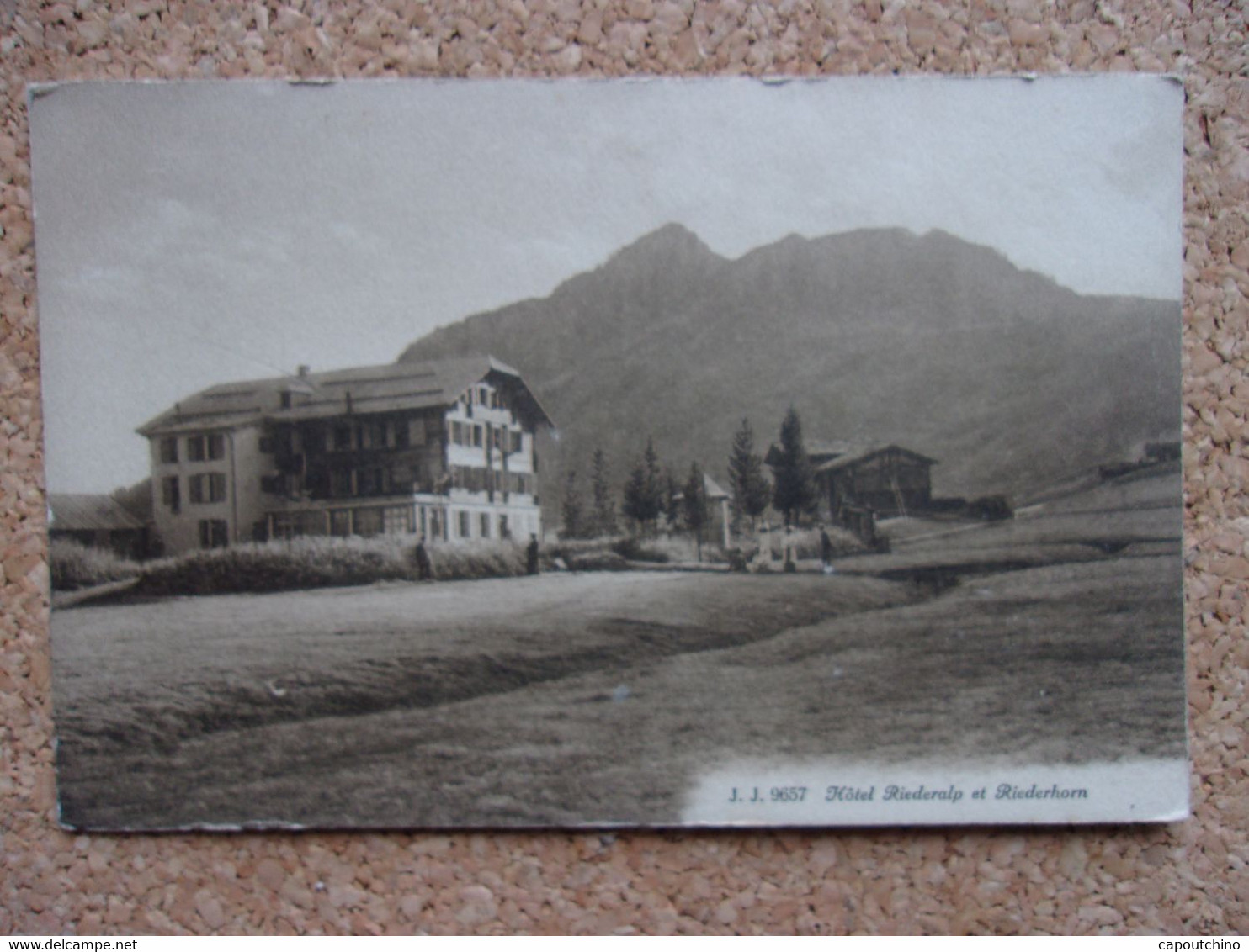 HOTEL RIEDERALP  Lot De 2 Cartes - Riederalp