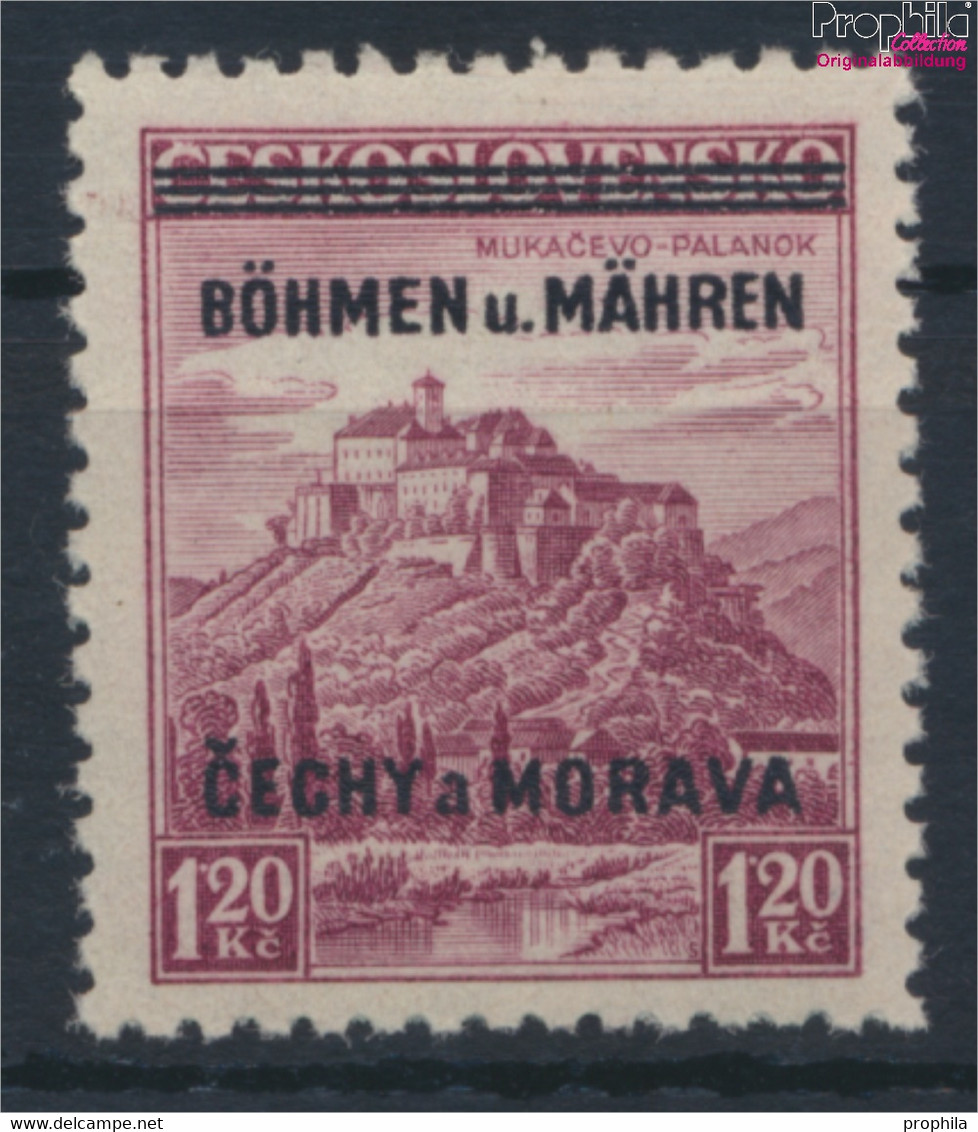 Böhmen Und Mähren 11 Postfrisch 1939 Aufdruckausgabe (9482429 - Ungebraucht