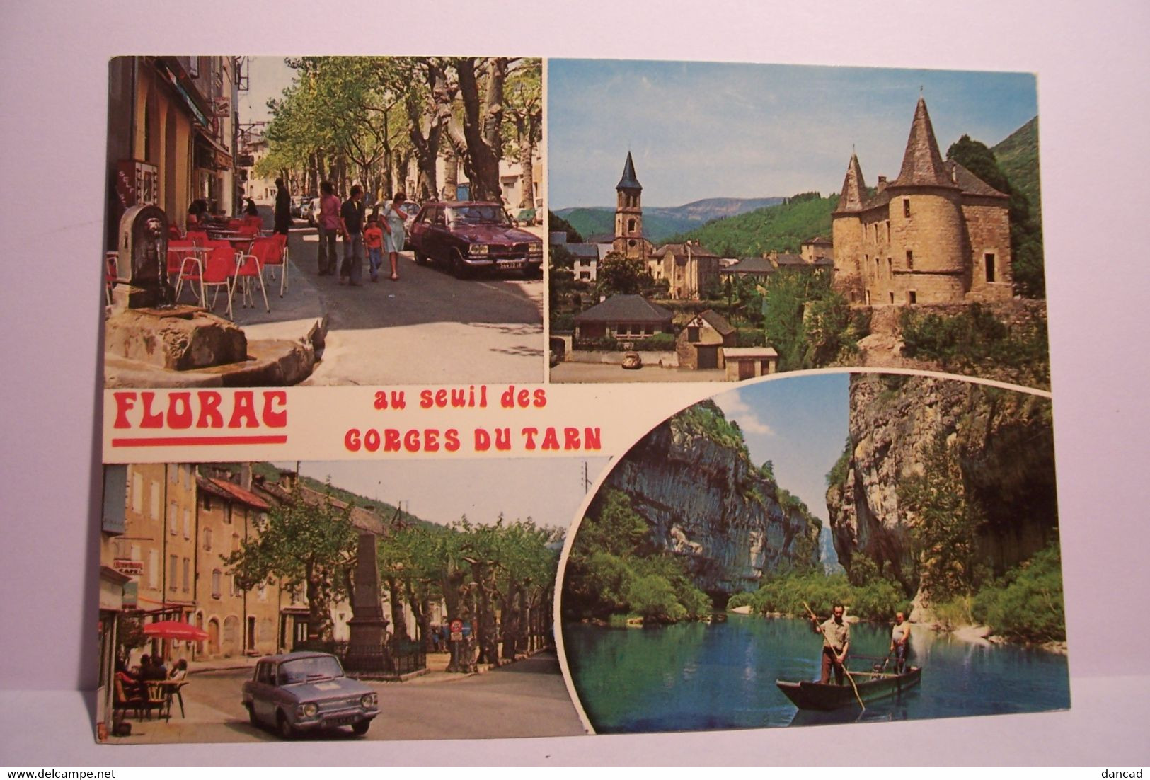 FLORAC  - Au Seuil Des  Gorges Du Tarn    - MULTIVUES   -  ( Pas De Reflet Sur L'original ) - Le Pont De Montvert