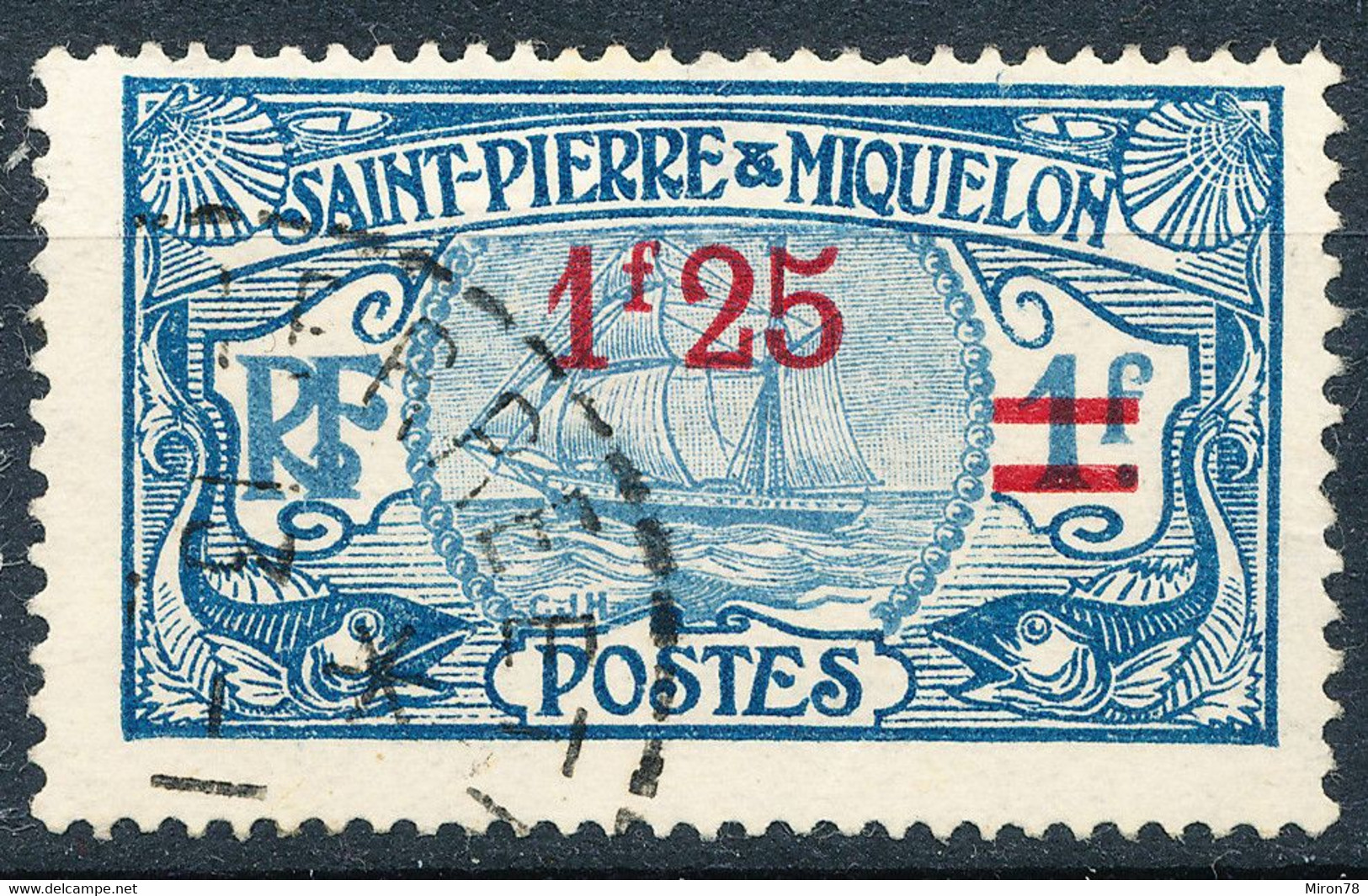 Stamp St.Pierre & Miquelon  Used Lot92 - Andere & Zonder Classificatie