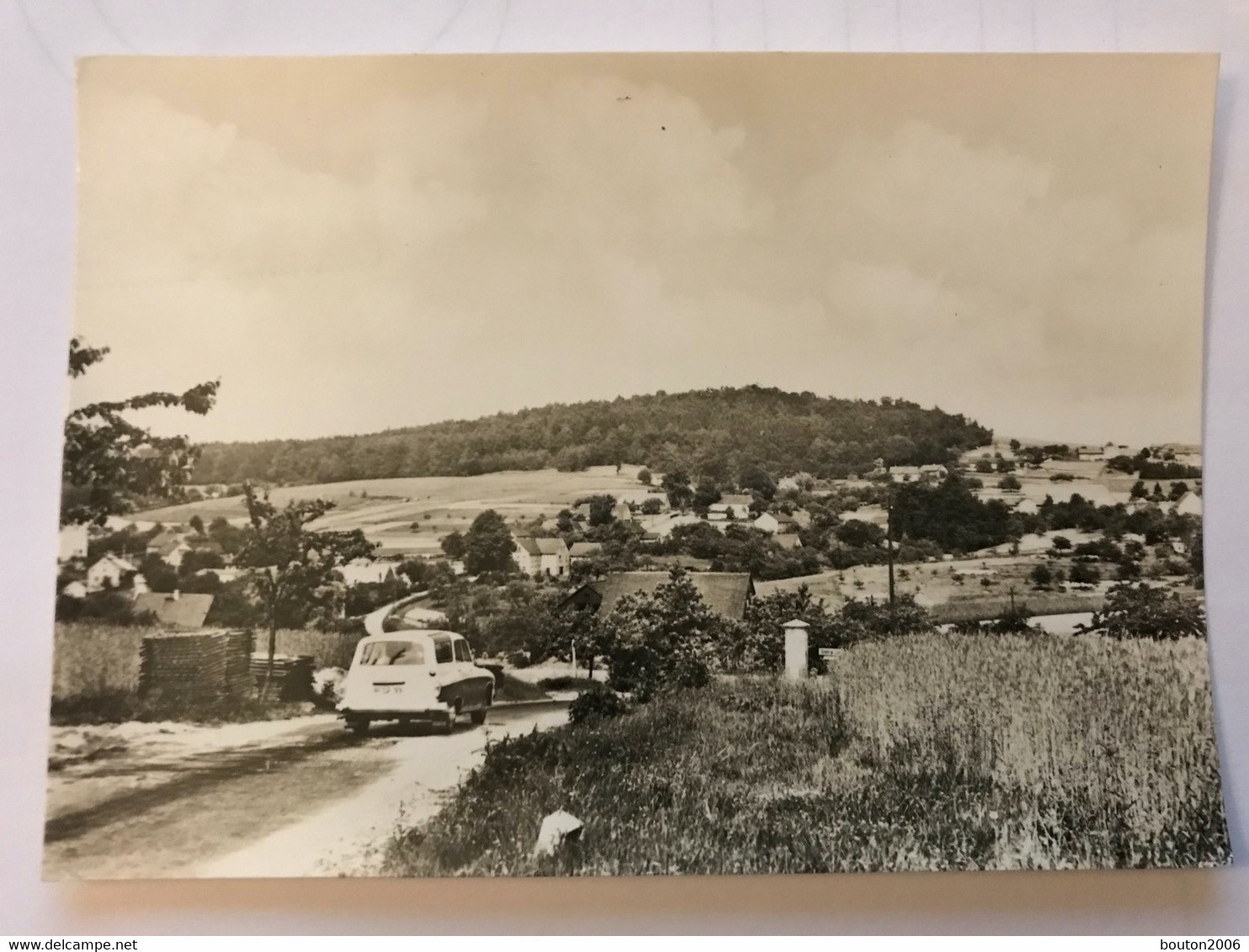 Ohorn Bei Pulsnitz Ortsteil Gickelsberg Blick Zum Schwedenstein - Pulsnitz