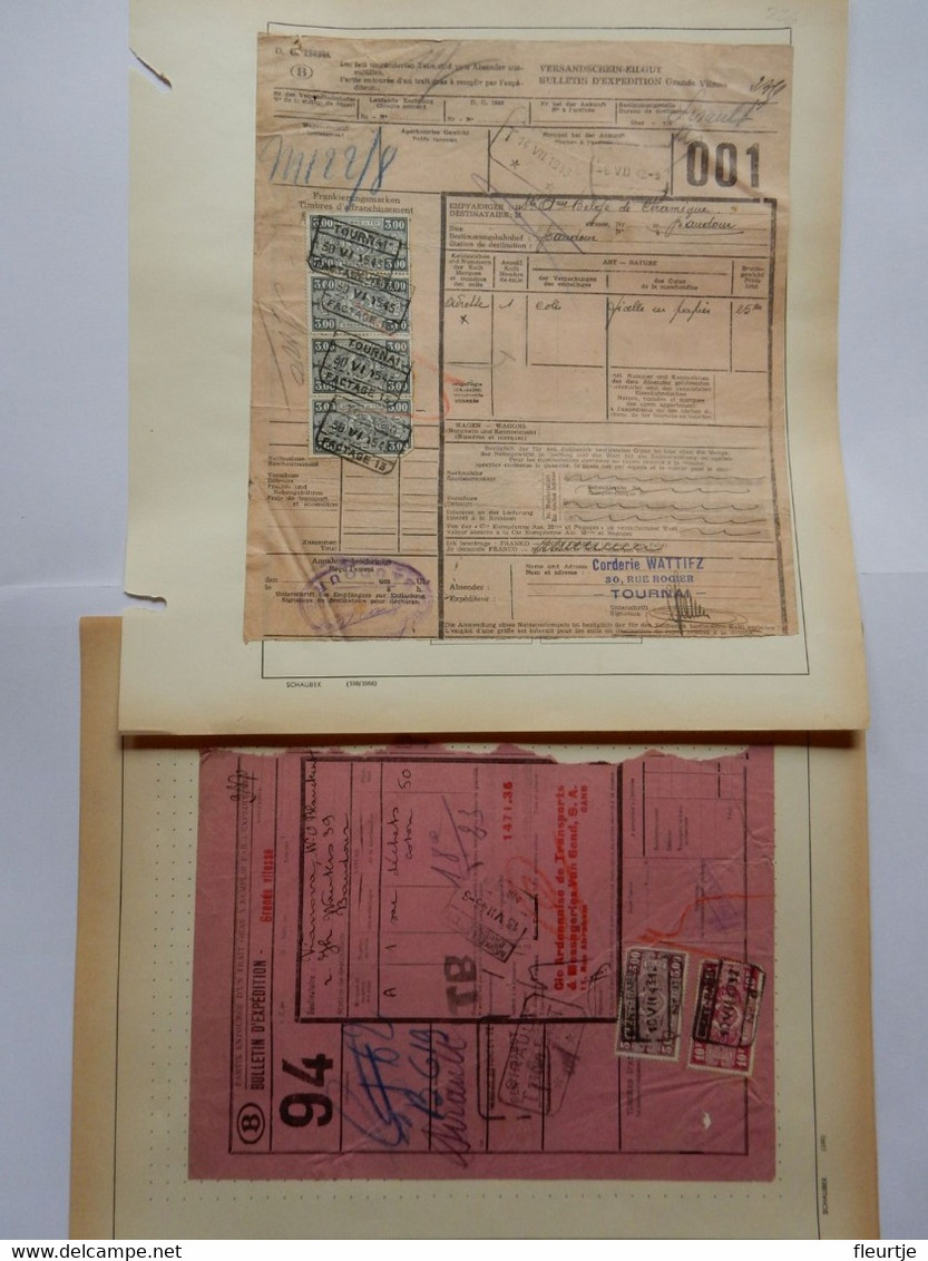 TR Zegels Op Expeditie Bulletin Anno 1943  Onderweg V10 Tem 14/7/43 - Dokumente & Fragmente