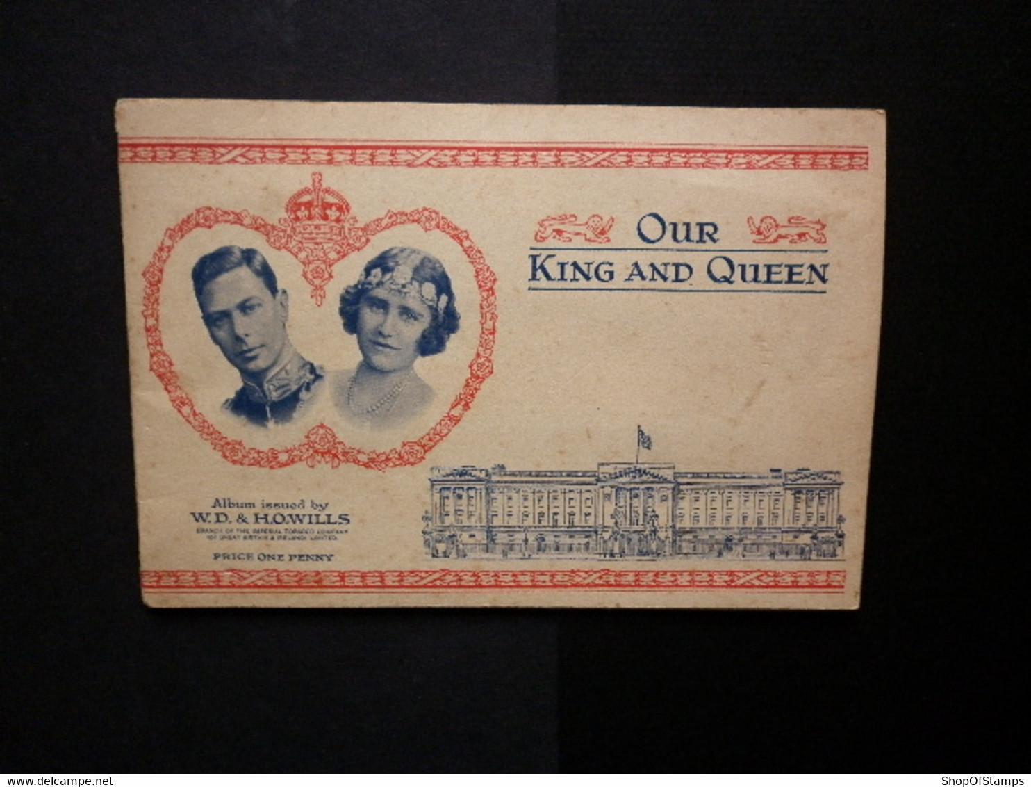 CIGARETTES CARDS OUR KING & QUEEN 50/50 - Player's