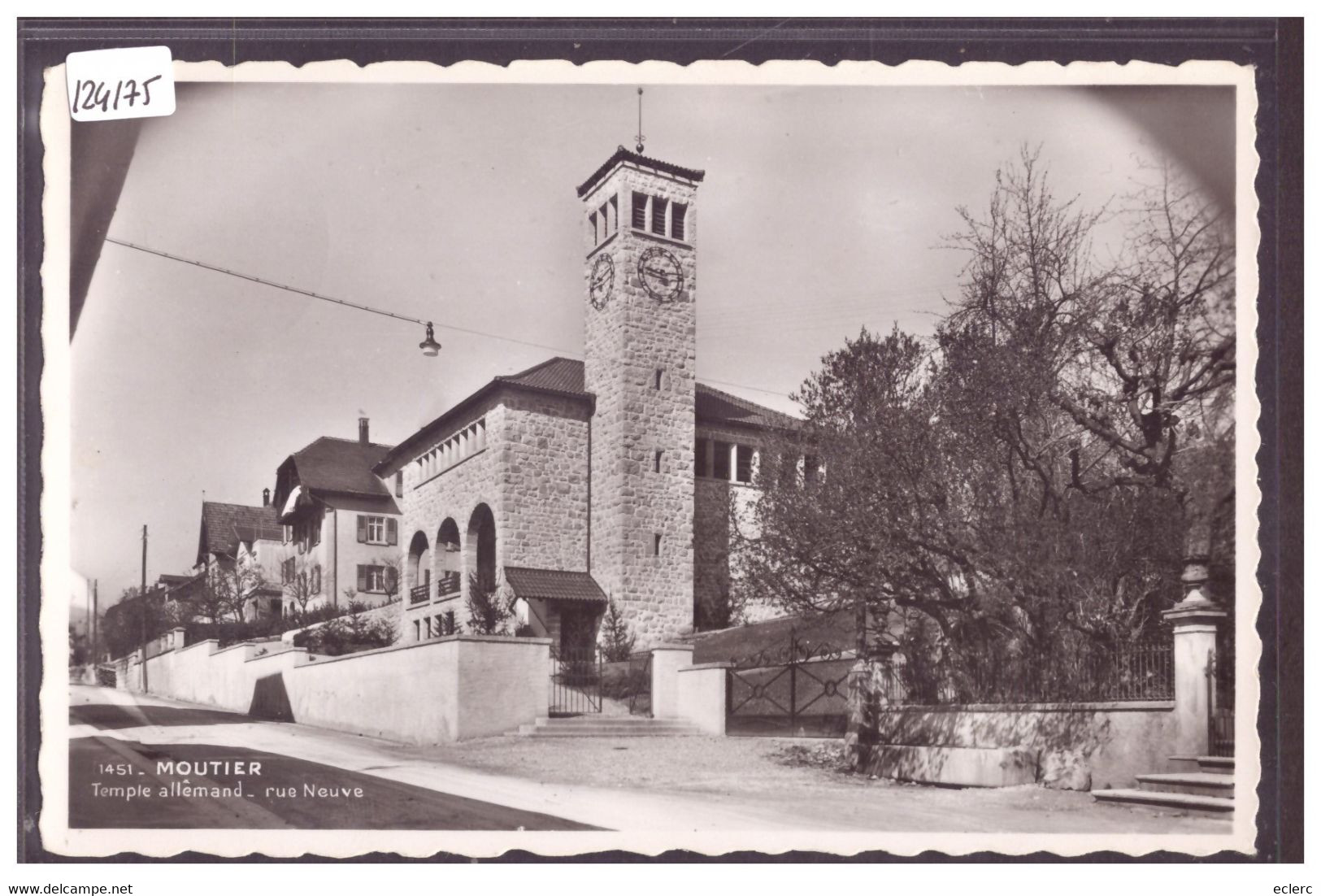 MOUTIER - TEMPLE ALLEMAND - TB - Moutier