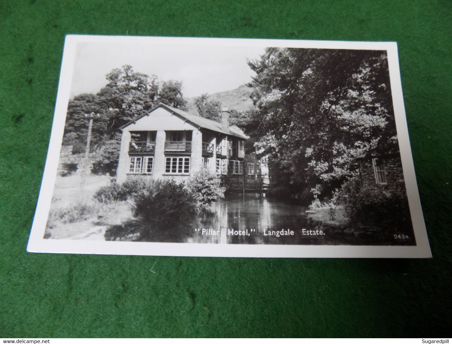 VINTAGE EUROPE UK CUMBRIA: AMBLESIDE Langdale Estate Pillar Hotel B&w - Ambleside