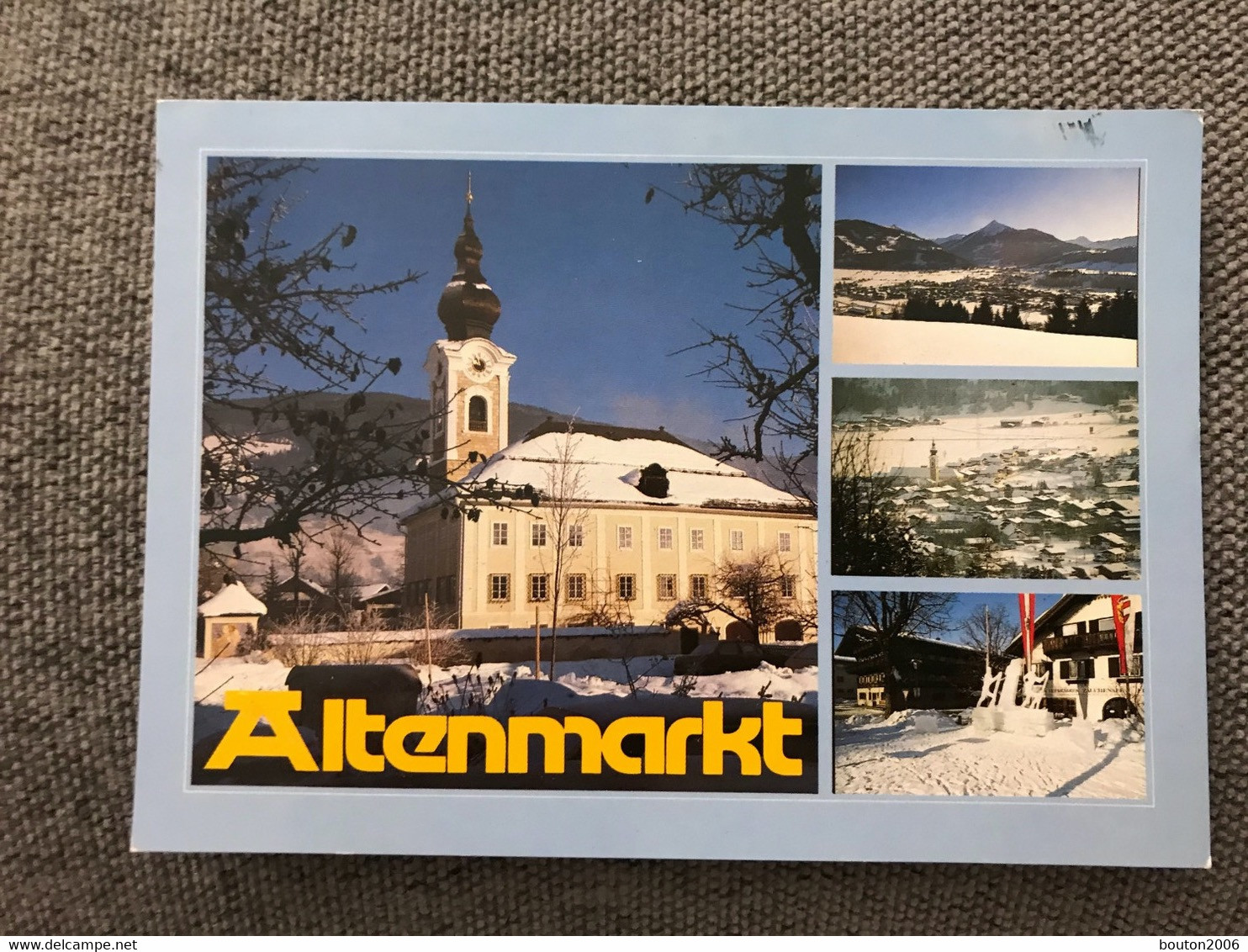 Altenmarkt Zauchensee Wintersportort Mit Stempel - Altenmarkt Im Pongau