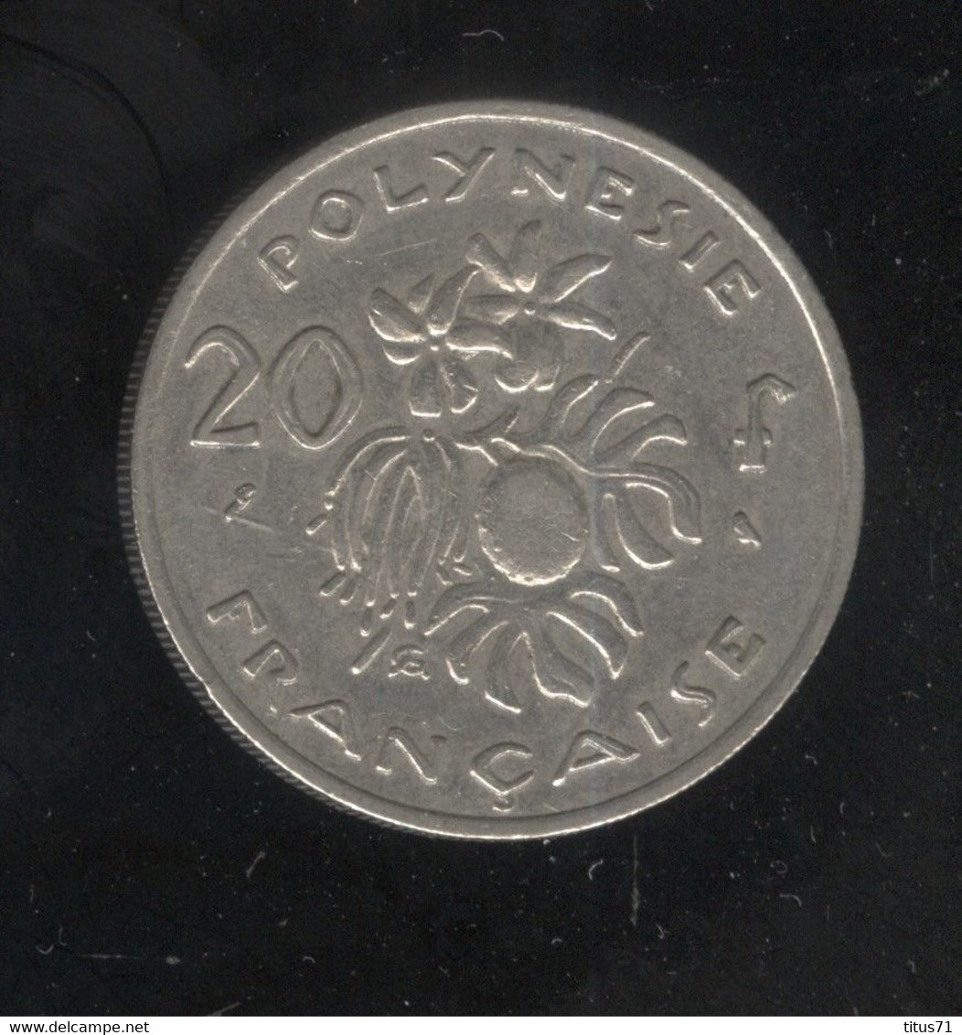 20 Francs Polynésie Française 1967 - Polynésie Française