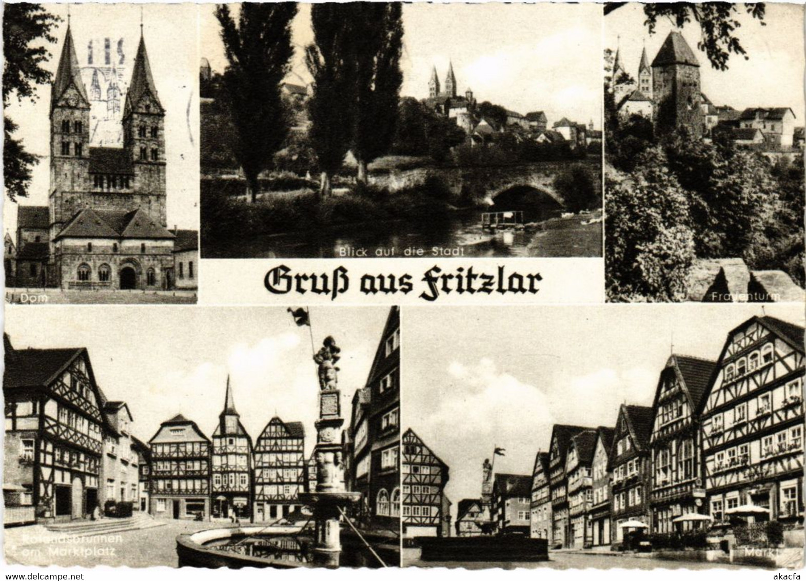 CPA AK Gruss Aus Fritzlar GERMANY (1018234) - Fritzlar