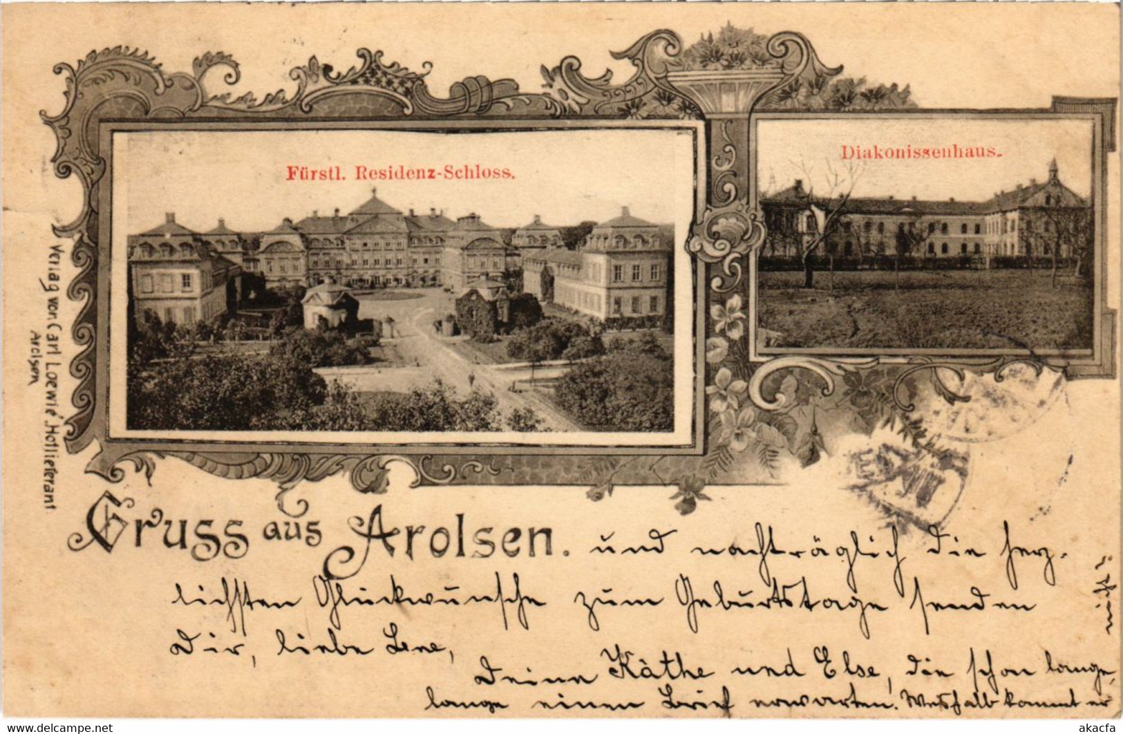 CPA AK Gruss Aus Arolsen GERMANY (1018404) - Bad Arolsen