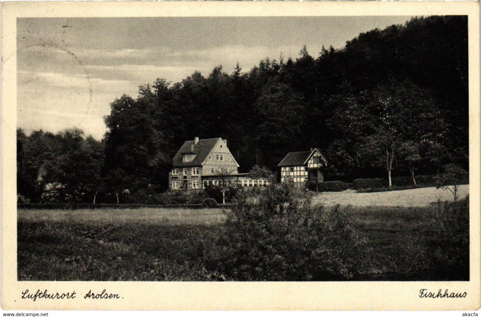 CPA AK Luftkurort Arolsen Fischhaus GERMANY (1018409) - Bad Arolsen