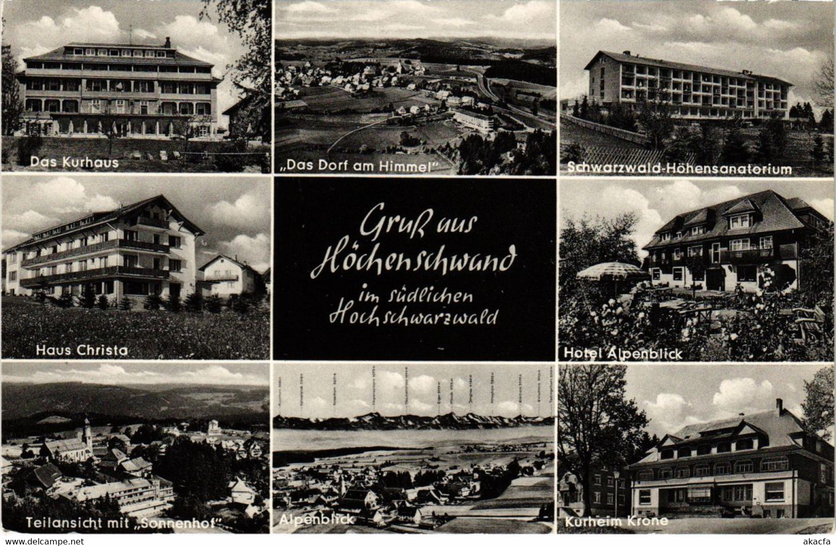 CPA AK Gruss Aus Hochenschwand GERMANY (1019095) - Höchenschwand