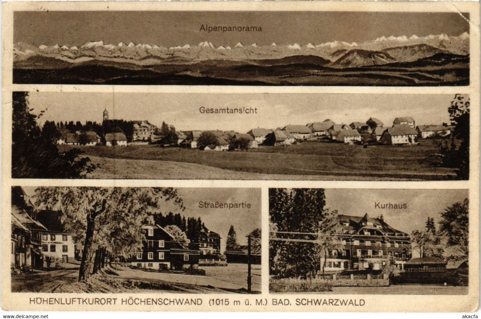 CPA AK Hochenschwand Hohenluftkurort GERMANY (1019123) - Höchenschwand