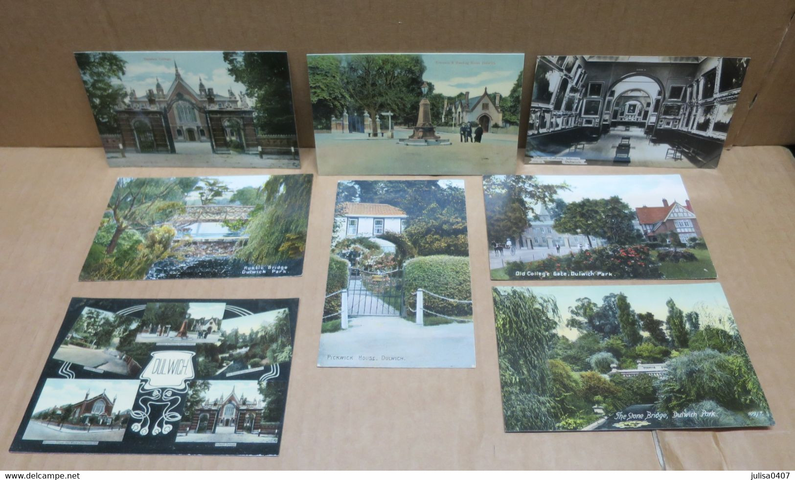 DULWICH (Angleterre) Ensemble De 8 Cartes Vues Diverses - Londen - Buitenwijken